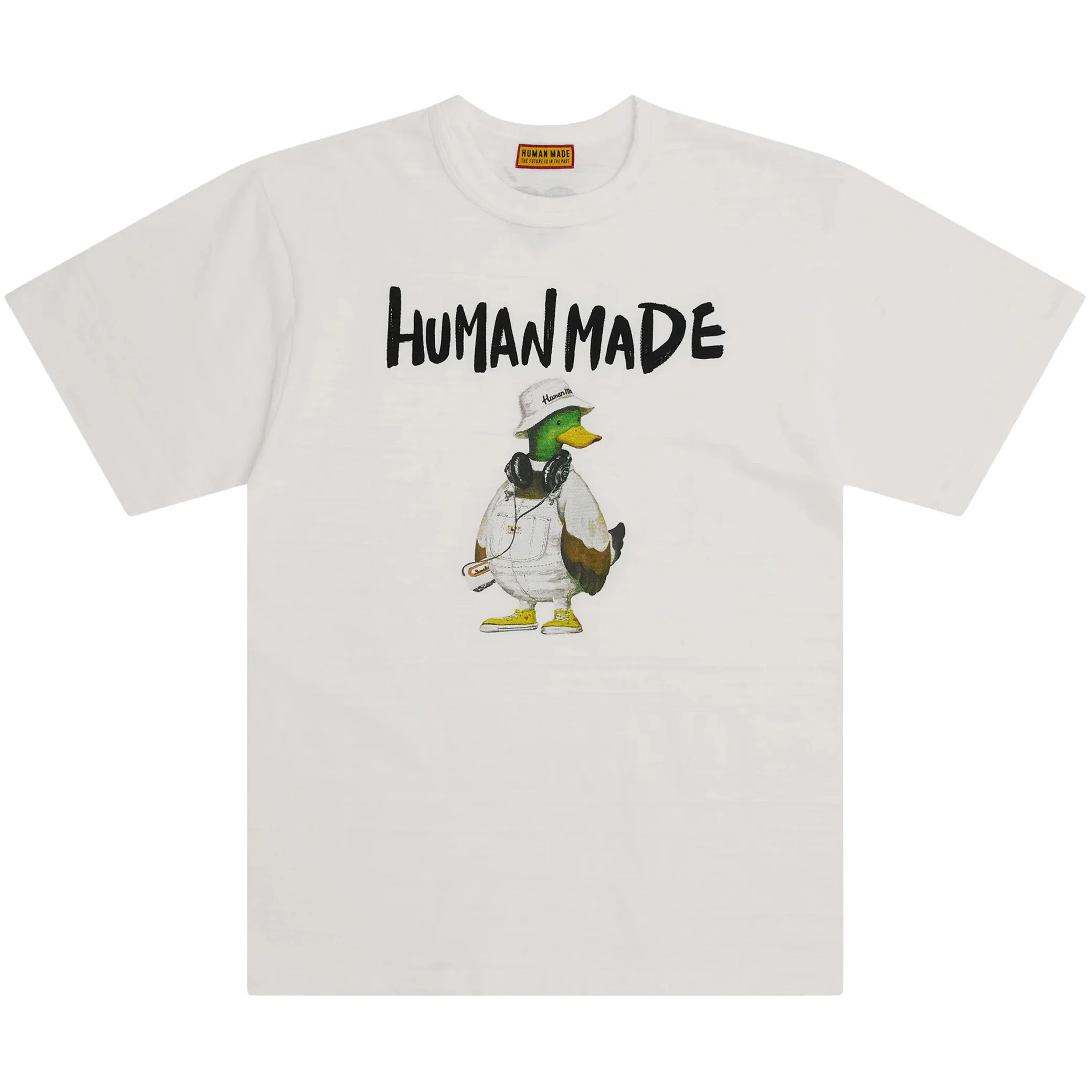Футболки Human Made Polo Duck T-Shirt "White" | Farsel