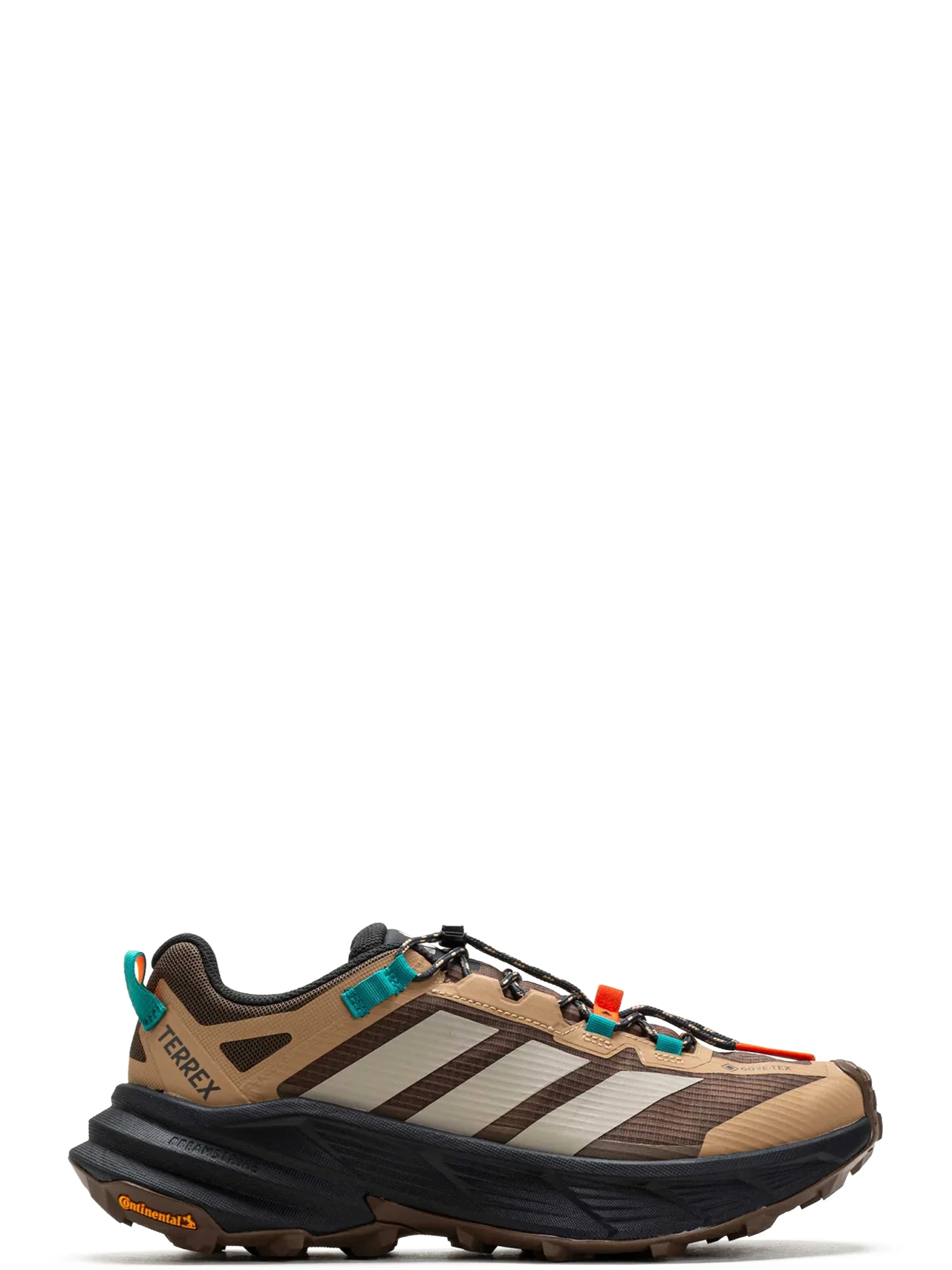 Кроссовки Adidas TERREX Freehiker SL GORE-TEX "Earth Strata / Beige / Pure Teal" | Farsel