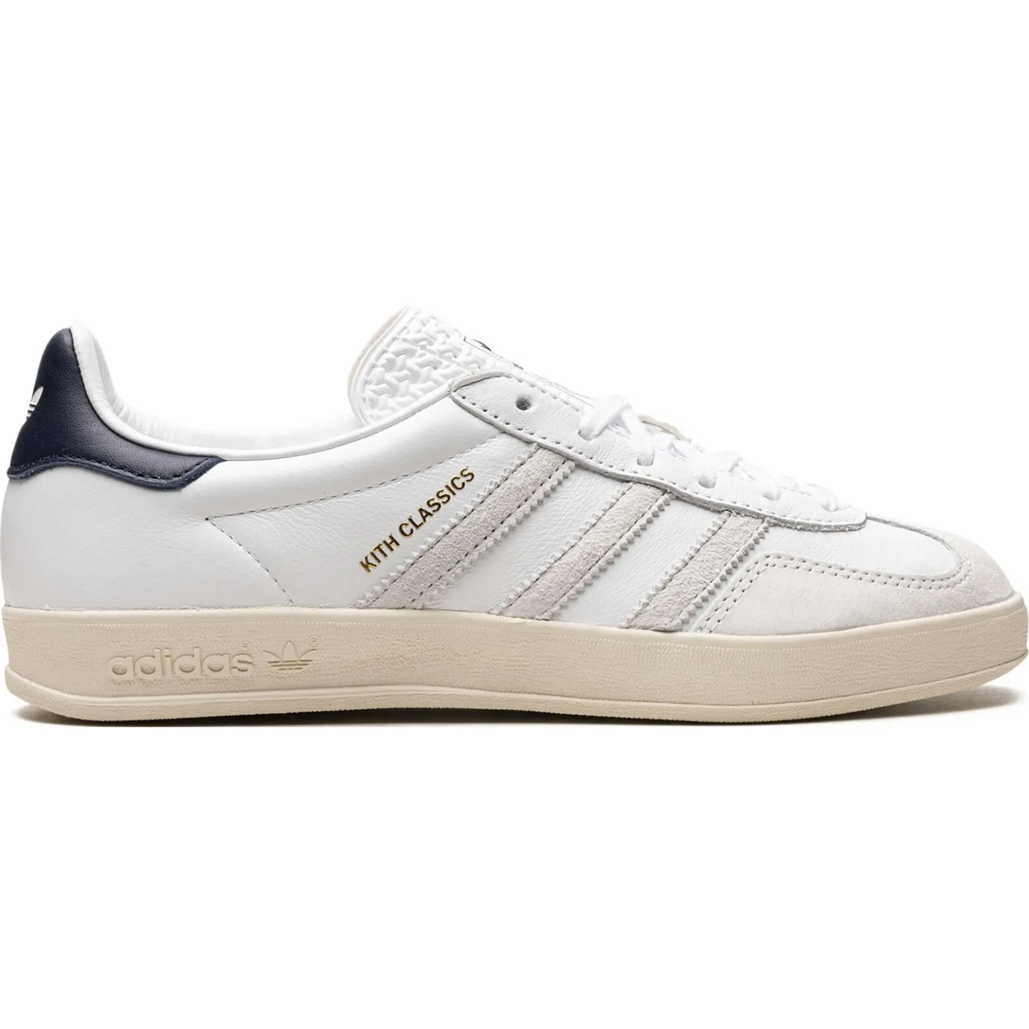  Adidas Gazelle Indoor "Kith Classics - White / Navy" | Farsel