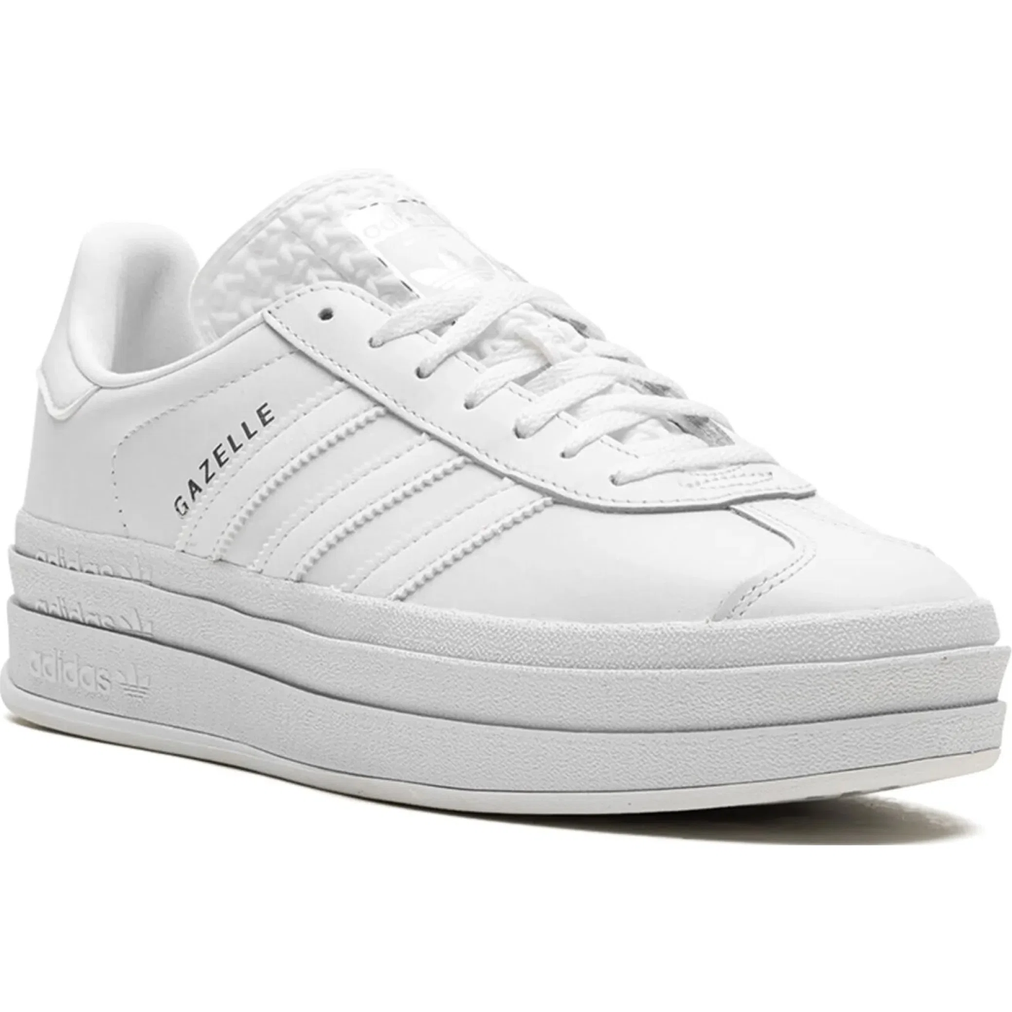Кроссовки Adidas Gazelle Bold WMNS "Triple White" | Farsel