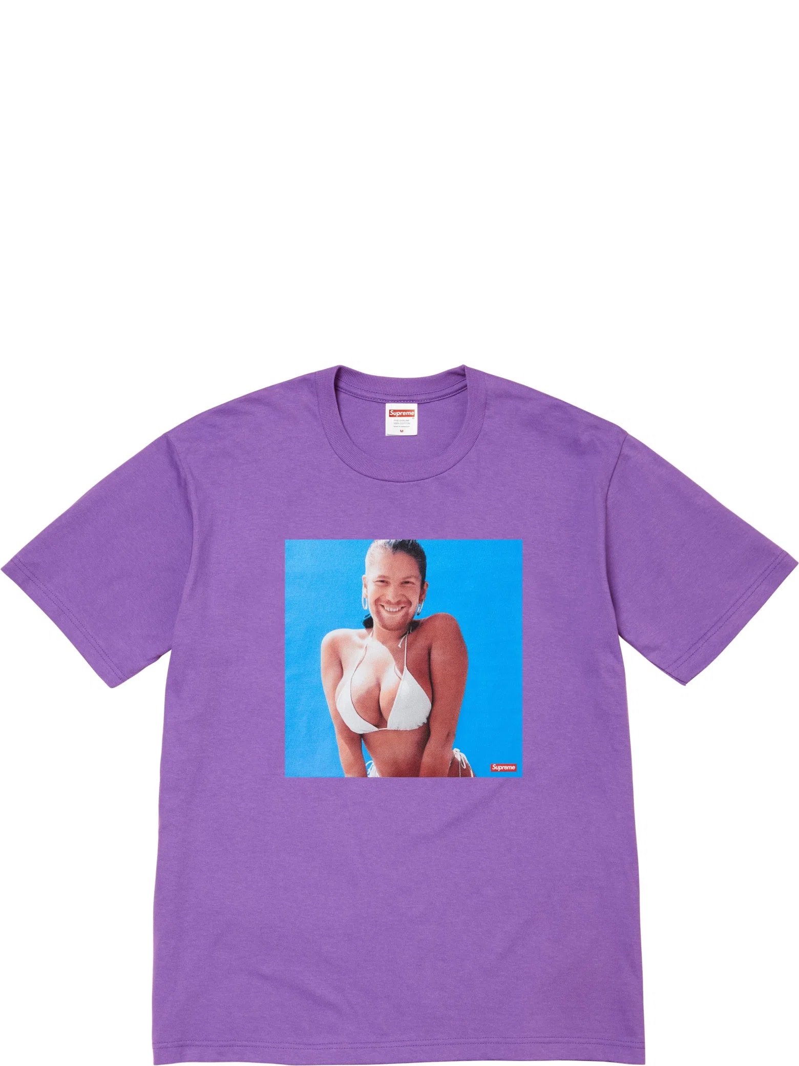 Футболки Supreme SS25 Aphex Twin Windowlicker Week1 Tee "Purple" | Farsel