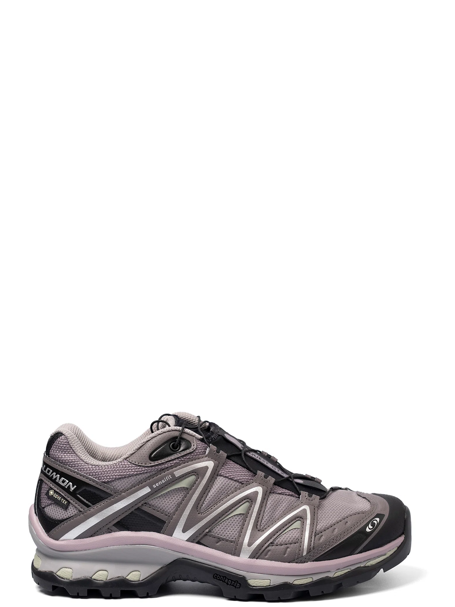 Кроссовки Salomon XT-Quest Gore-Tex "Gull Grey / Plum Kitten / Black" | Farsel