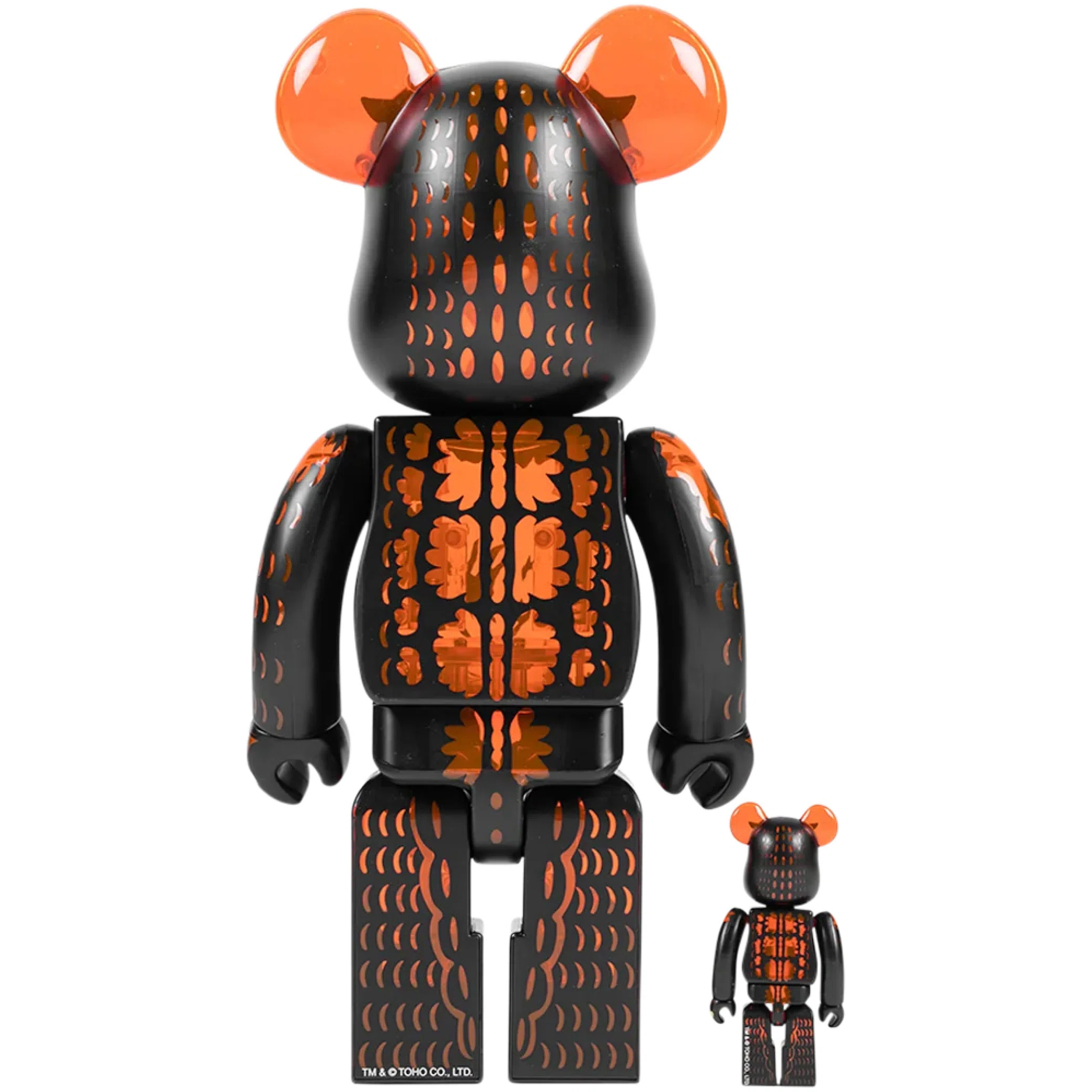 Игрушки Medicom Toy Bearbrick Godzilla VS Destoroyah version Godzilla "100% & 400% Set" | Farsel
