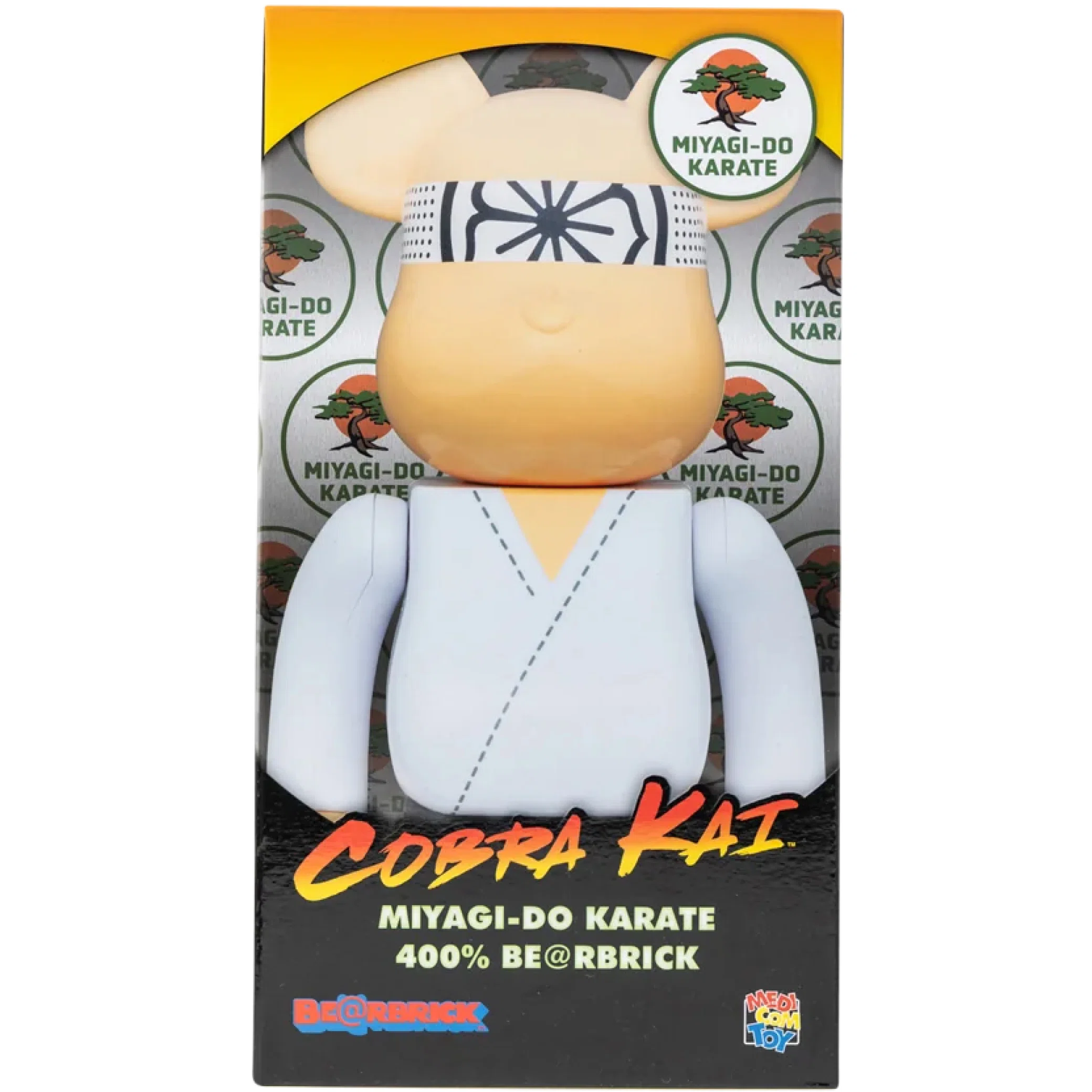 Игрушки Medicom Toy Cobra Kai Miyagi-Do Karate Bearbrick "400%" | Farsel