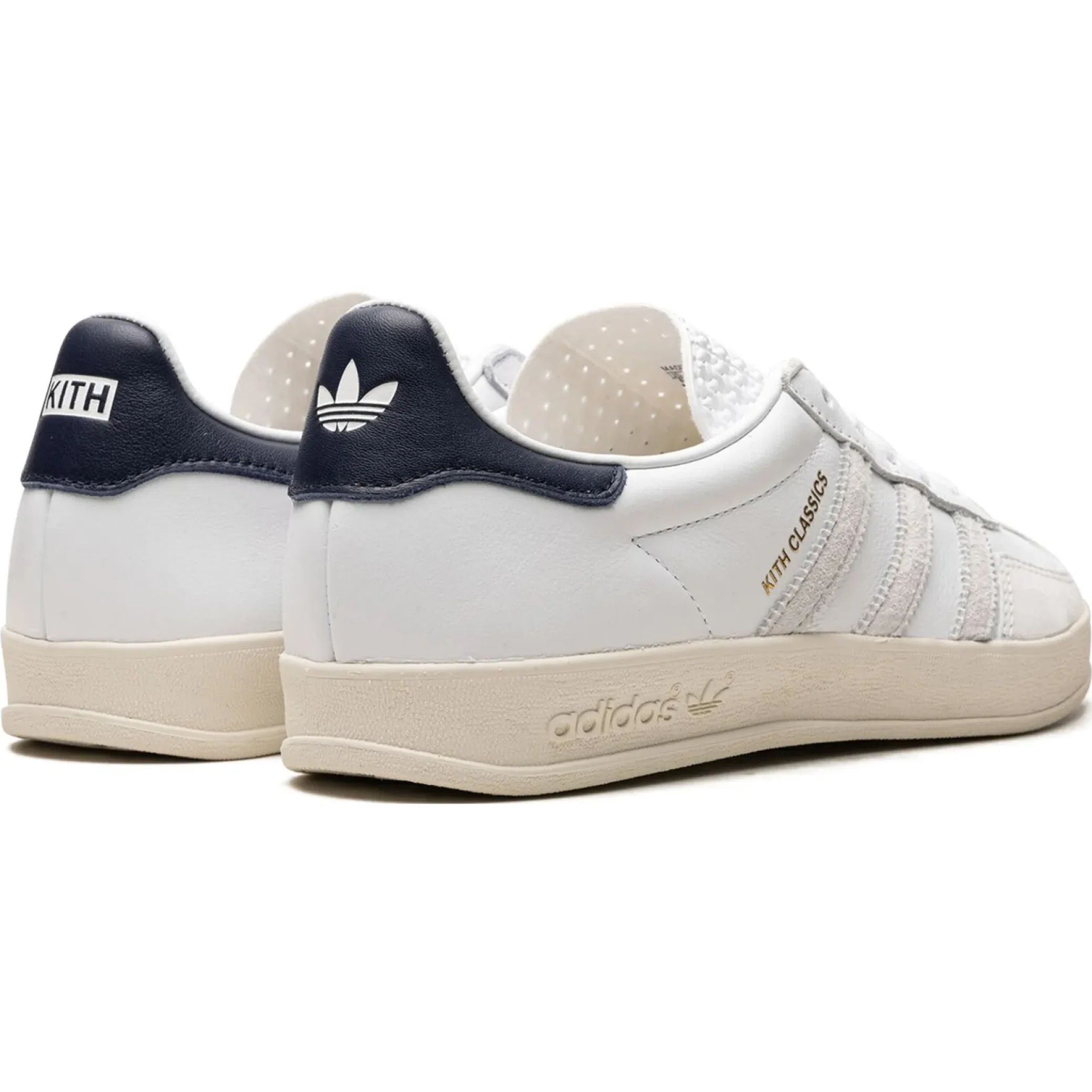  Adidas Gazelle Indoor "Kith Classics - White / Navy" | Farsel