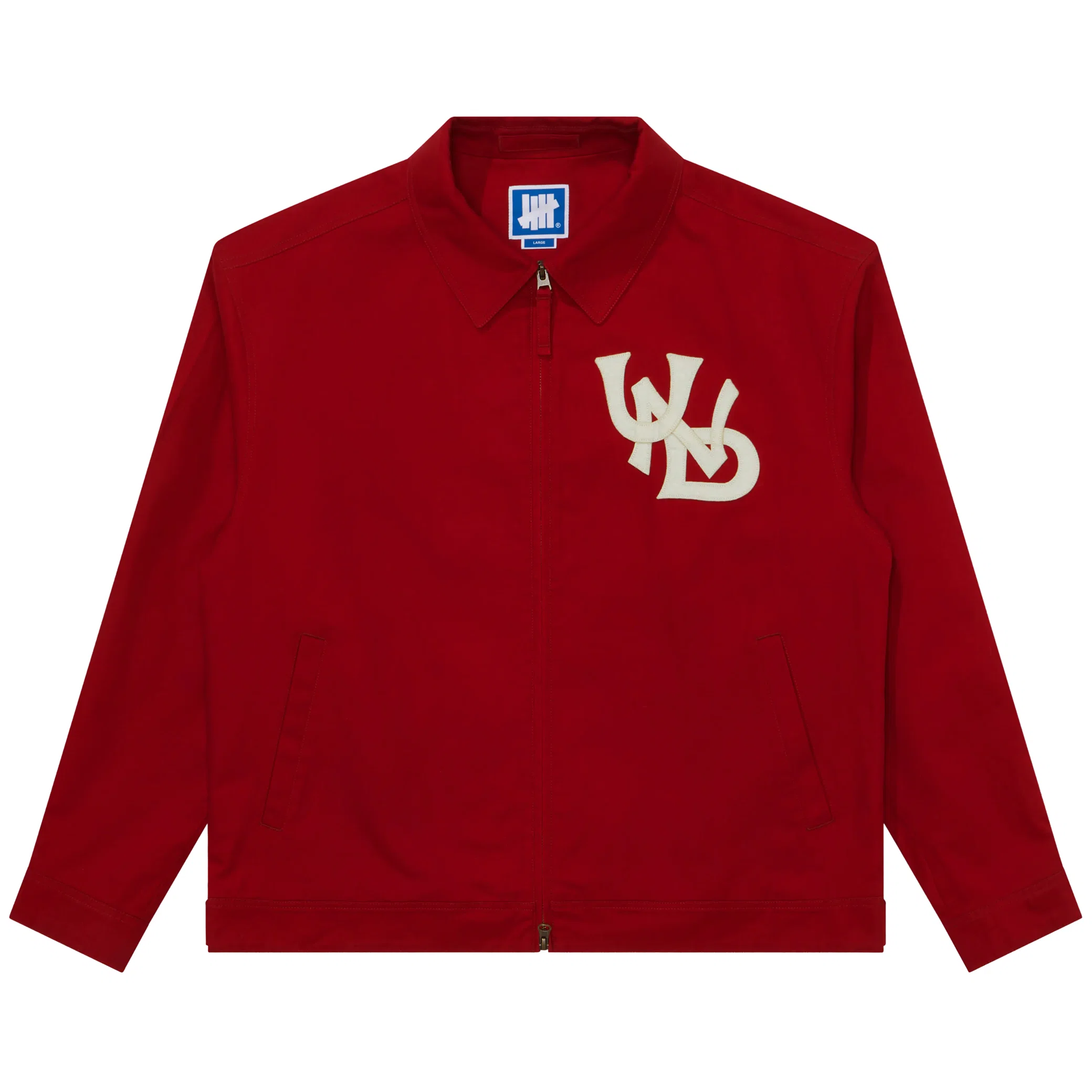 Куртки Undefeated Ground Crew Jacket "Red" | Farsel