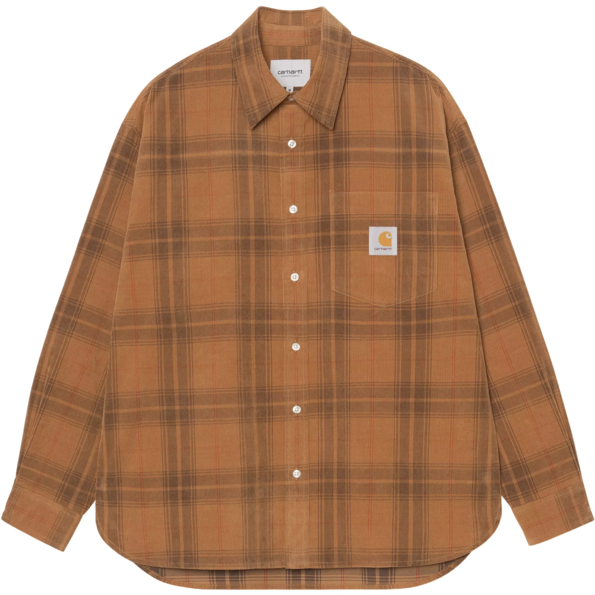 Рубашки Carhartt WIP Wilber Check Shirt "Hamilton Brown" | Farsel