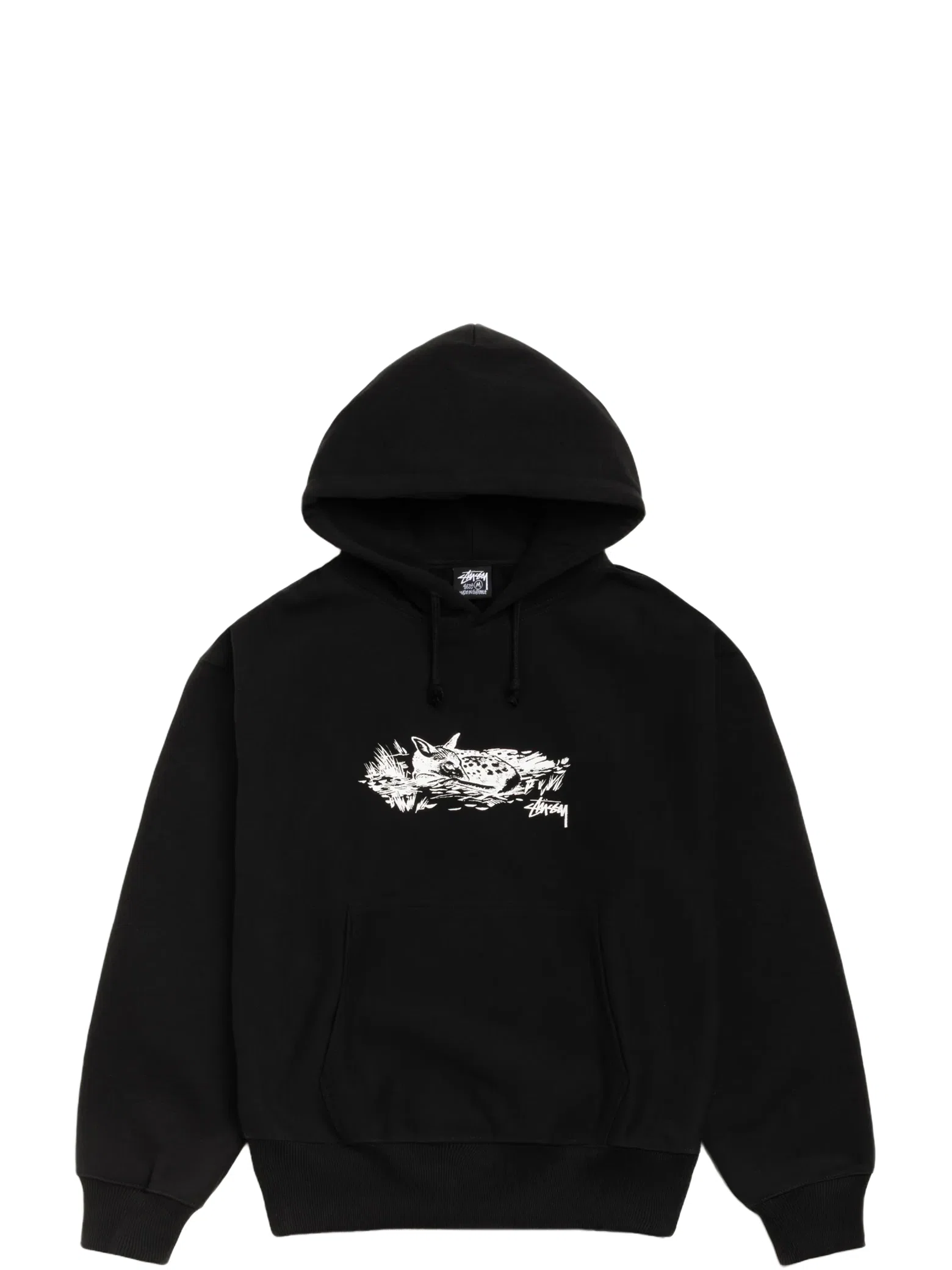 Худи Stussy Fawn Hoodie "Black" | Farsel