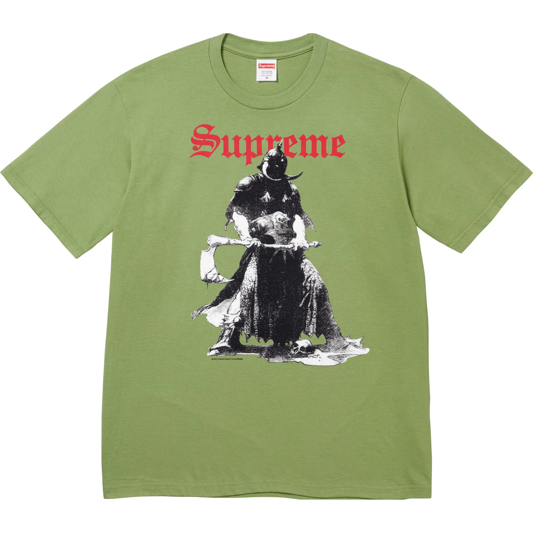  Supreme FW24 Frank Frazetta Destruction Tee "Moss" | Farsel