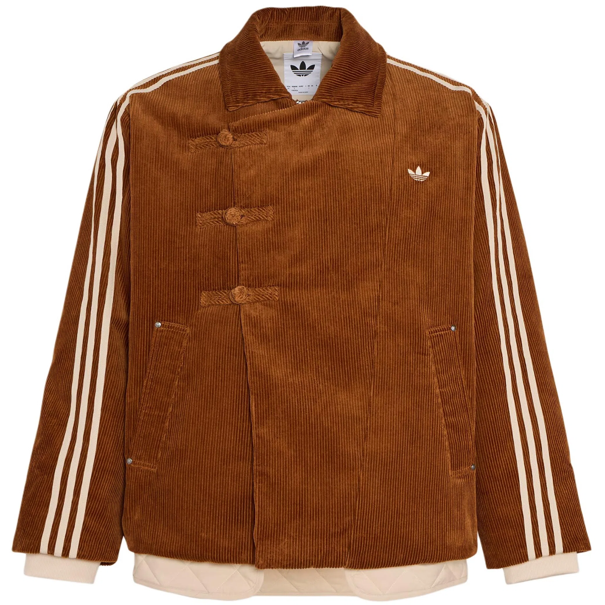 Куртки Adidas Originals CNY Pad Puffer Jacket "Dark Bronze" | Farsel