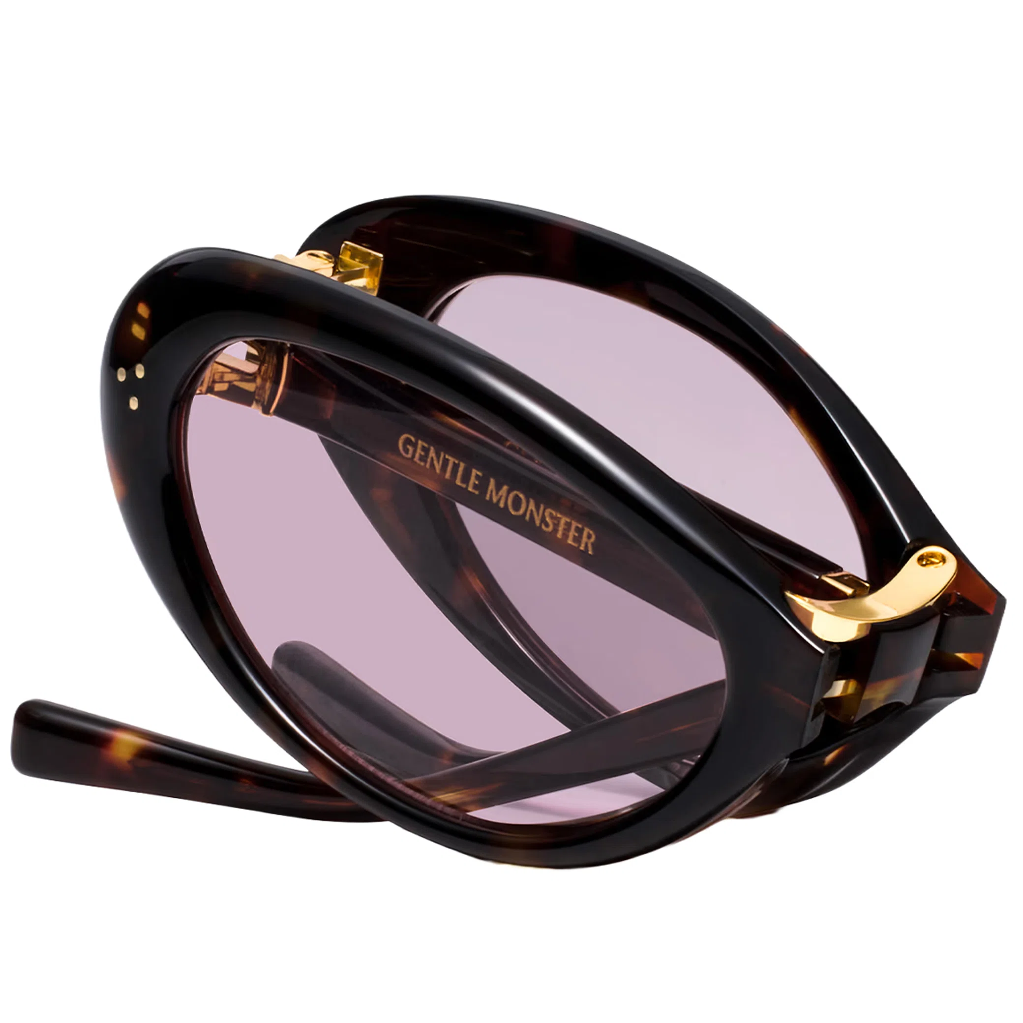 Очки Gentle Monster Lolang T1 "Tortoise / Pink" | Farsel