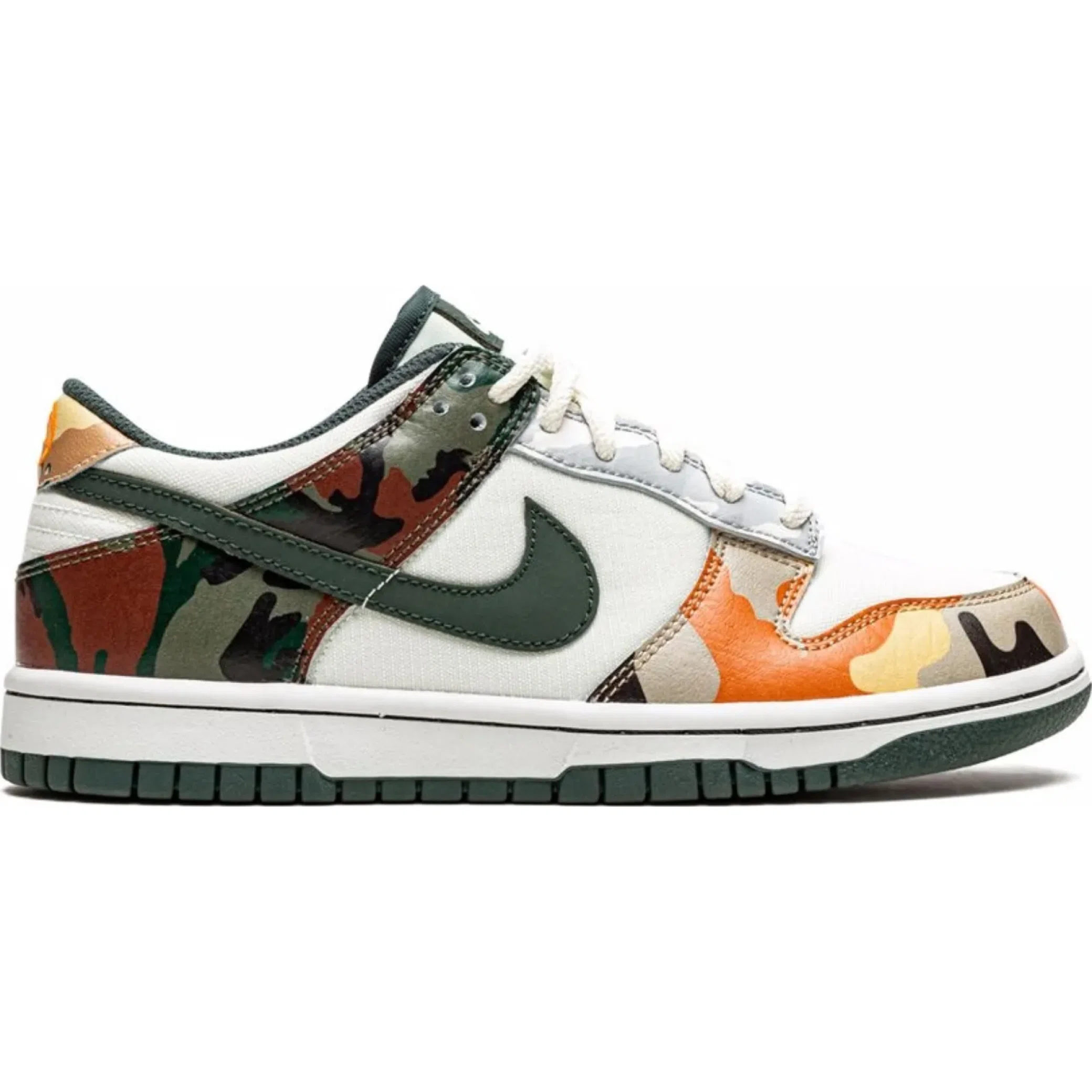  Nike Dunk Low SE GS "Sail Multi-Camo" | Farsel