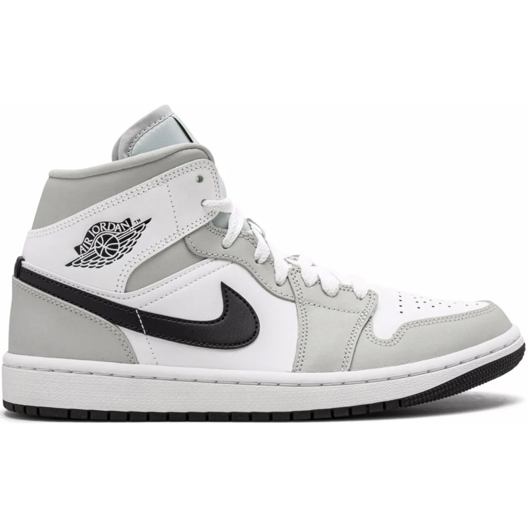  Nike Air Jordan 1 Mid WMNS "Light Smoke Grey" | Farsel