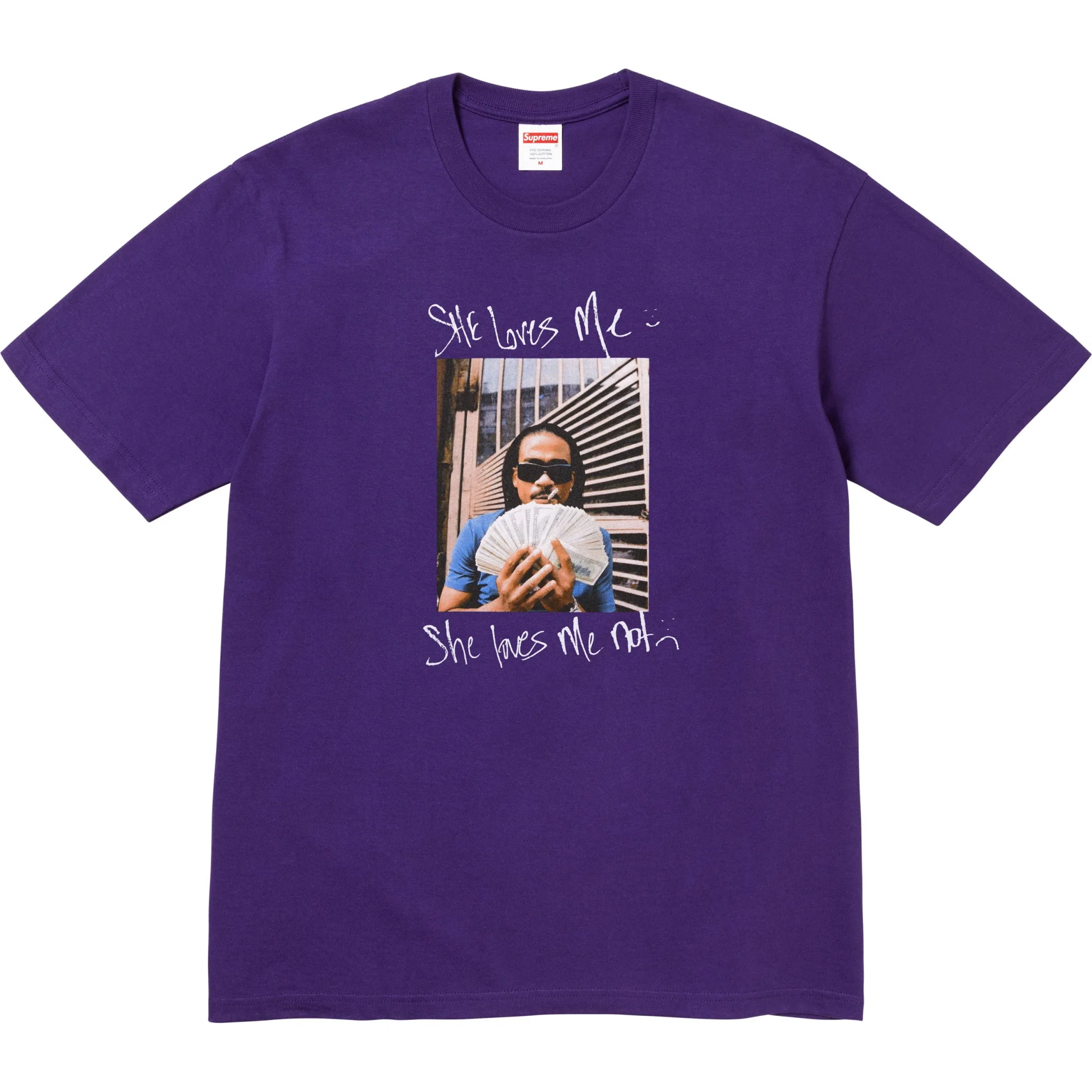 Футболки Supreme SS25 Max B Tee "Purple" | Farsel