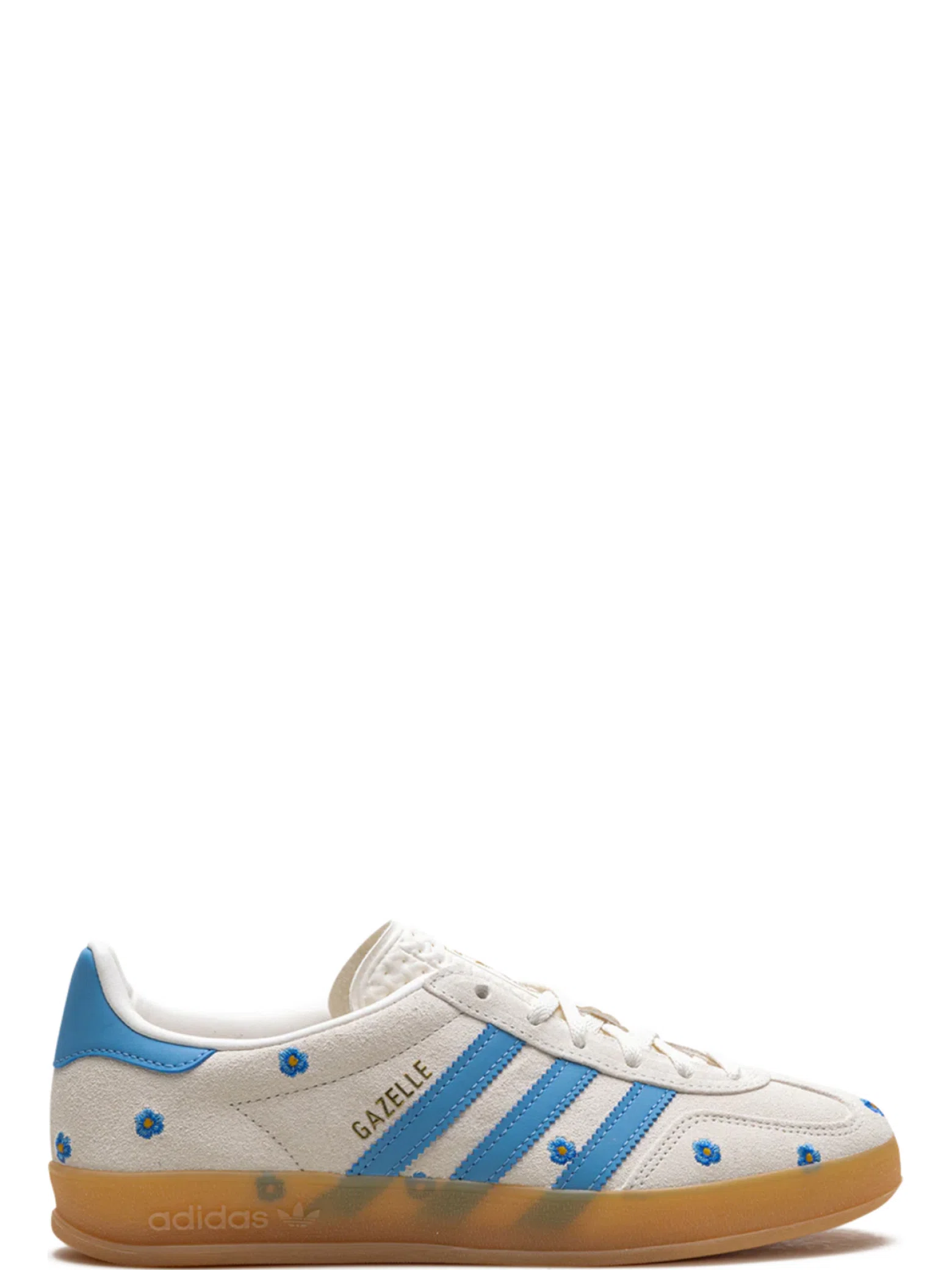 Кроссовки Adidas Gazelle Indoor WMNS "Light Blue Floral" | Farsel