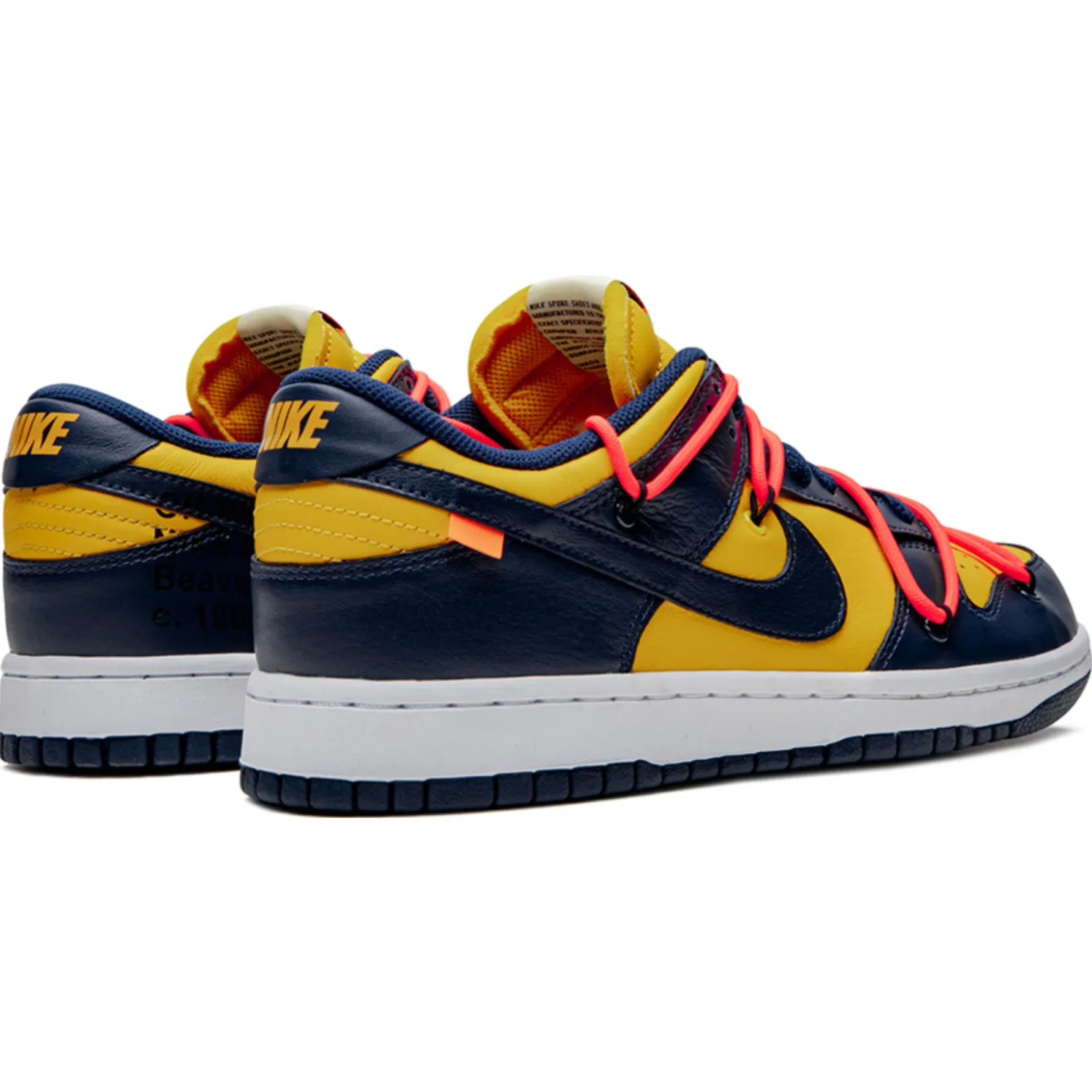  Nike Dunk Low "Off-White - University Gold" | Farsel