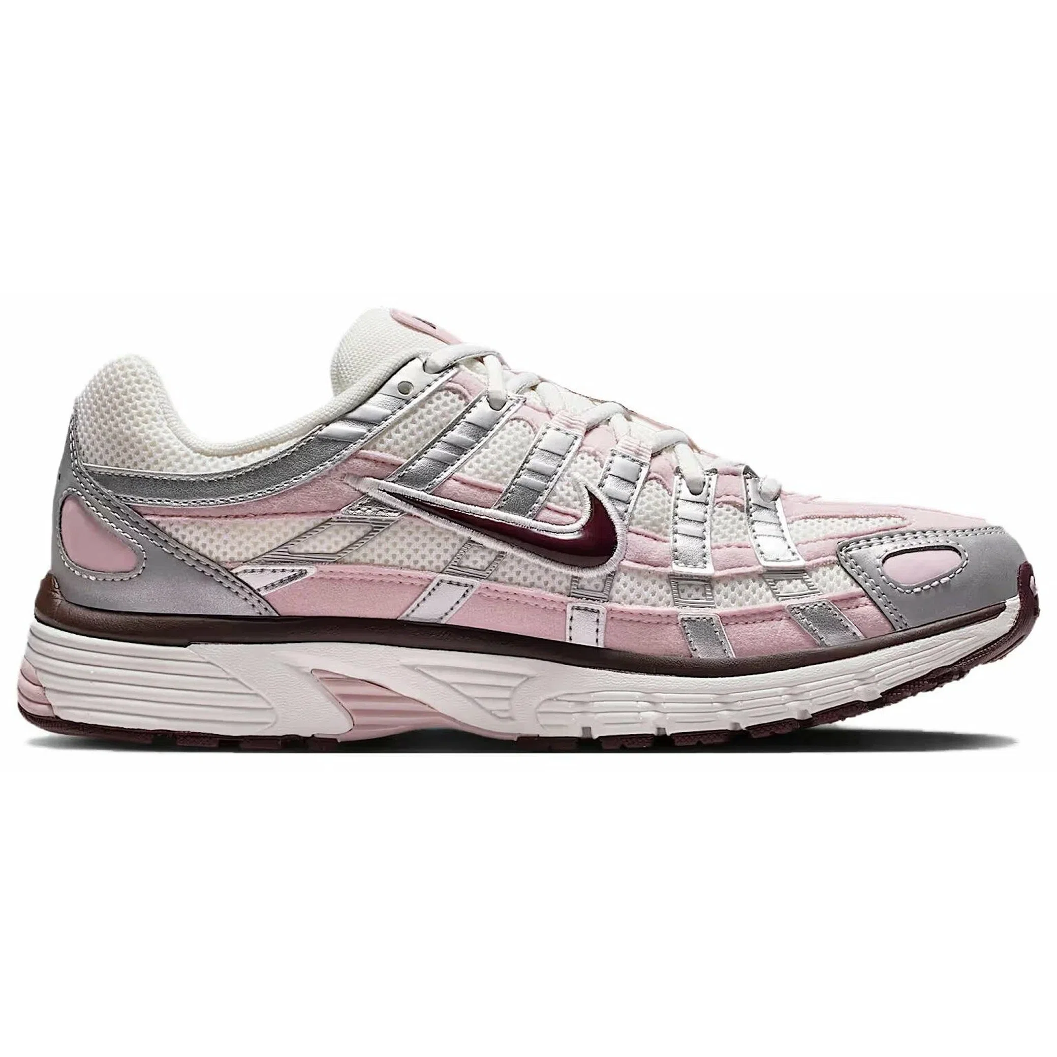 Кроссовки Nike P-6000 WMNS "Silver Burgundy Plum Chalk" | Farsel