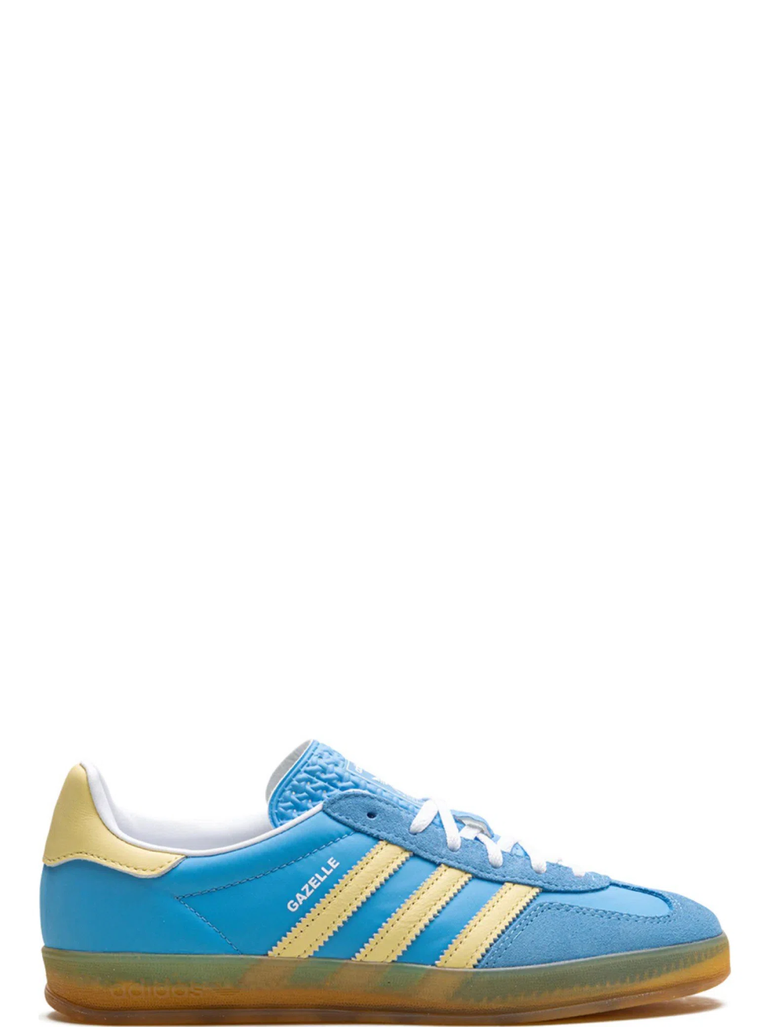 Кроссовки Adidas Gazelle Indoor WMNS "Semi Blue Burst Almost Yellow" | Farsel