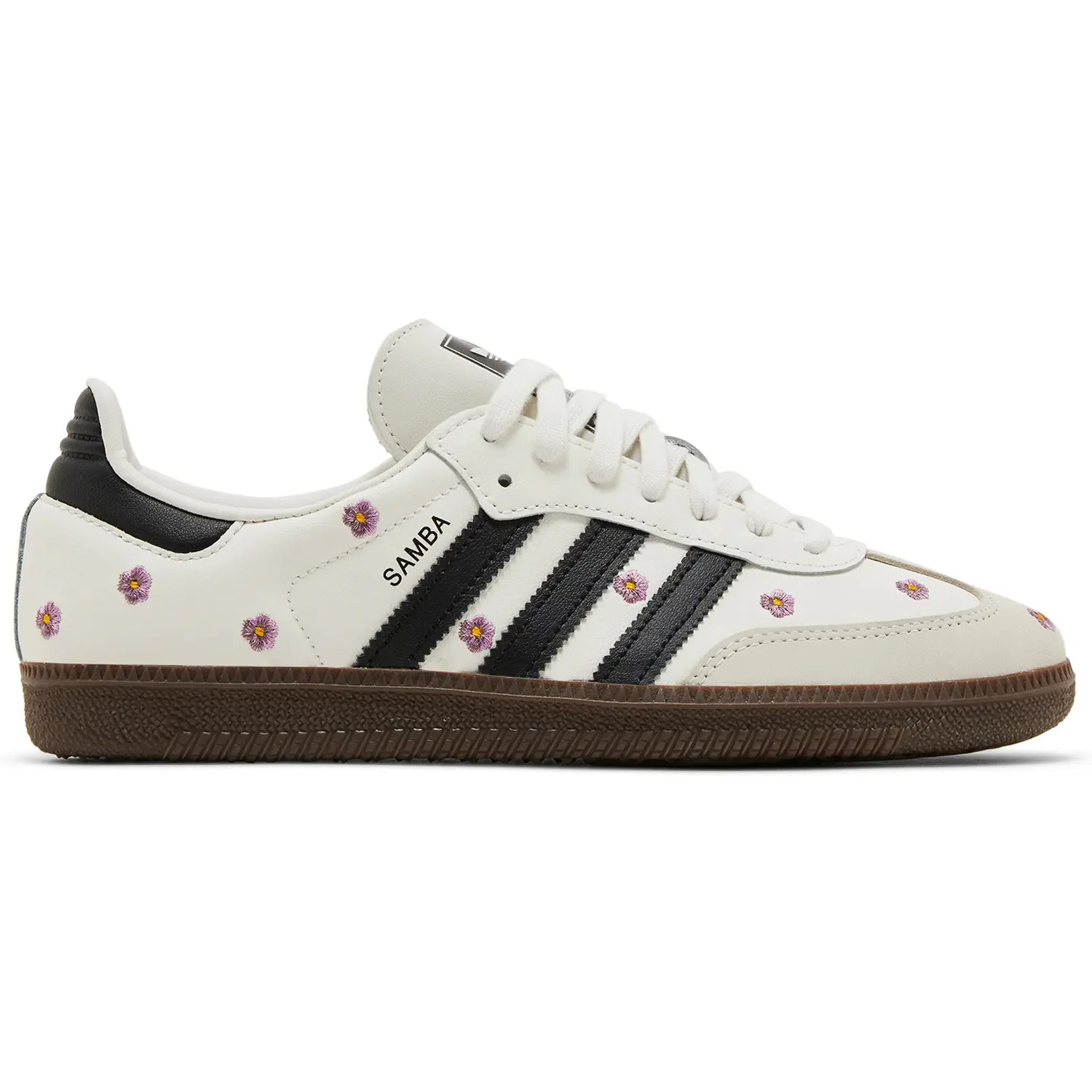 Кроссовки Adidas Samba OG WMNS "White Floral Embroidery" | Farsel
