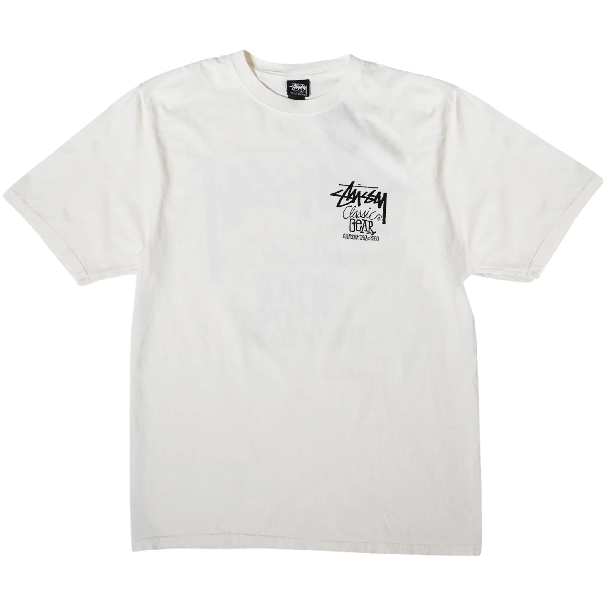 Футболки Stussy Classic Gear Pigment Dyed Tee "Natural" | Farsel