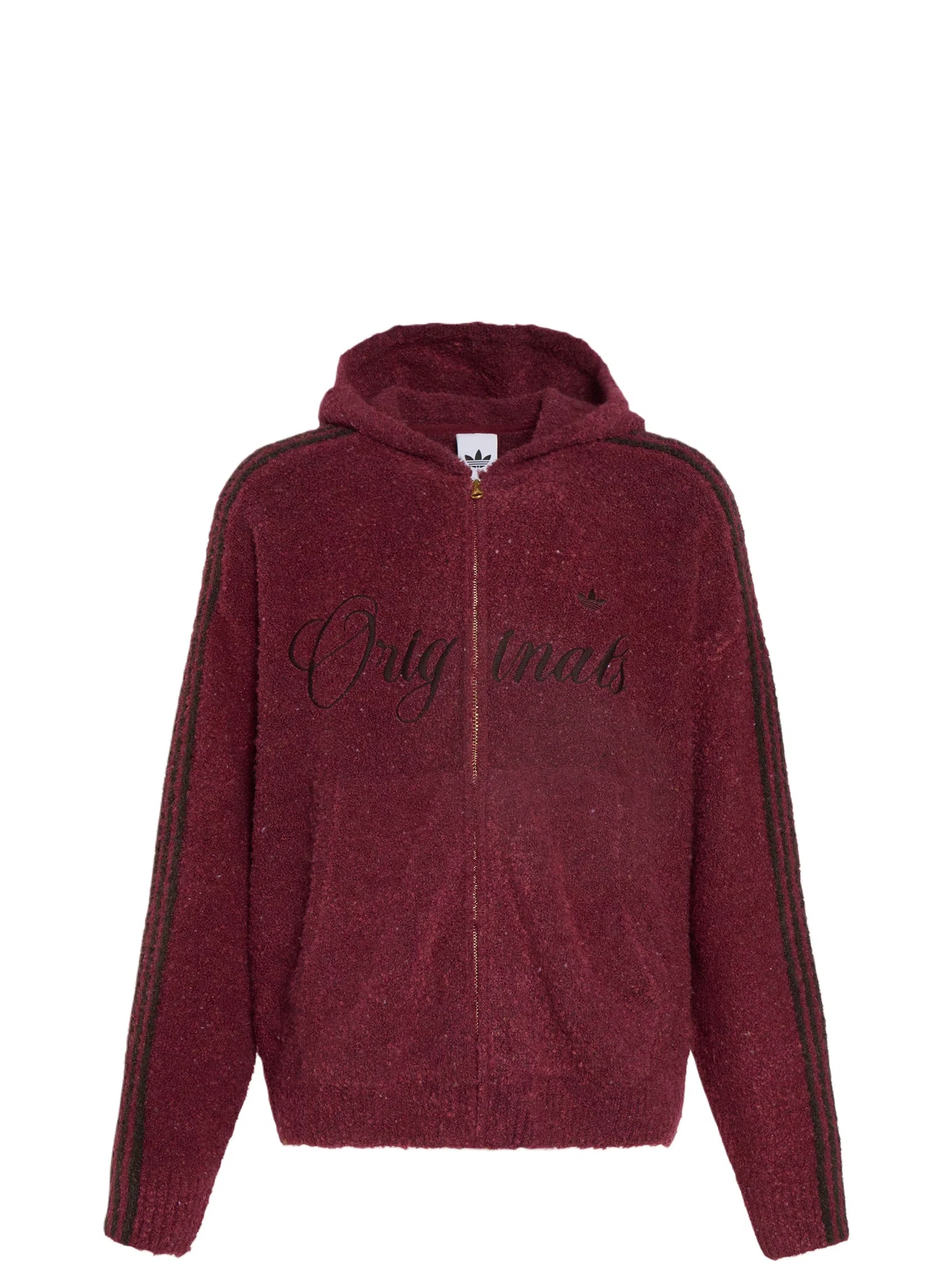 Худи Adidas Originals Crafted Hoodie Jacket "Collegiate Burgundy" | Farsel