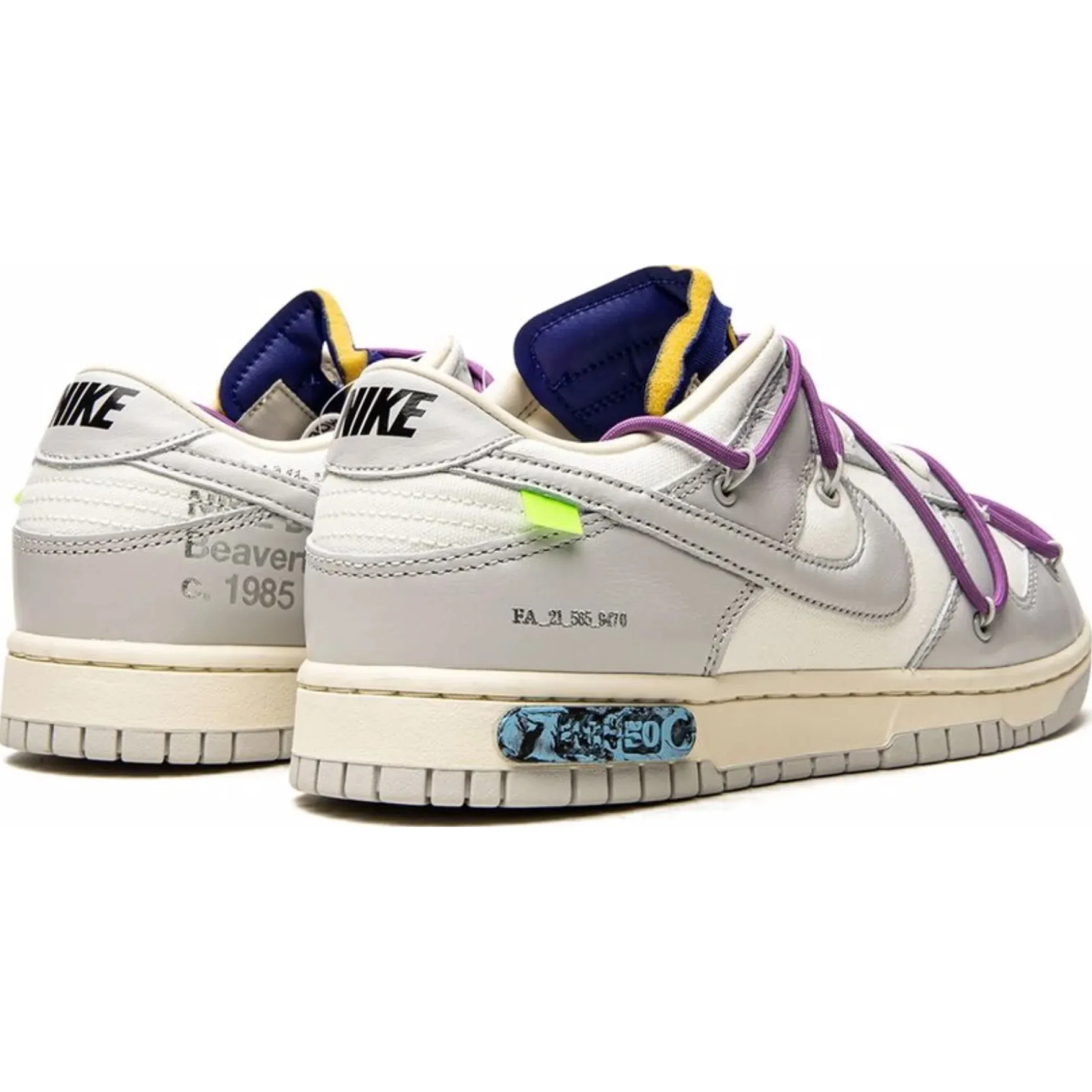  Nike Dunk Low "Off-White - Lot 48" | Farsel