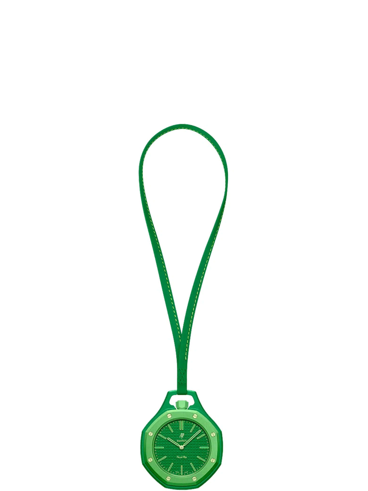 Часы Swatch Audemars Piguet x Royal Pop "Green Eight" | Farsel