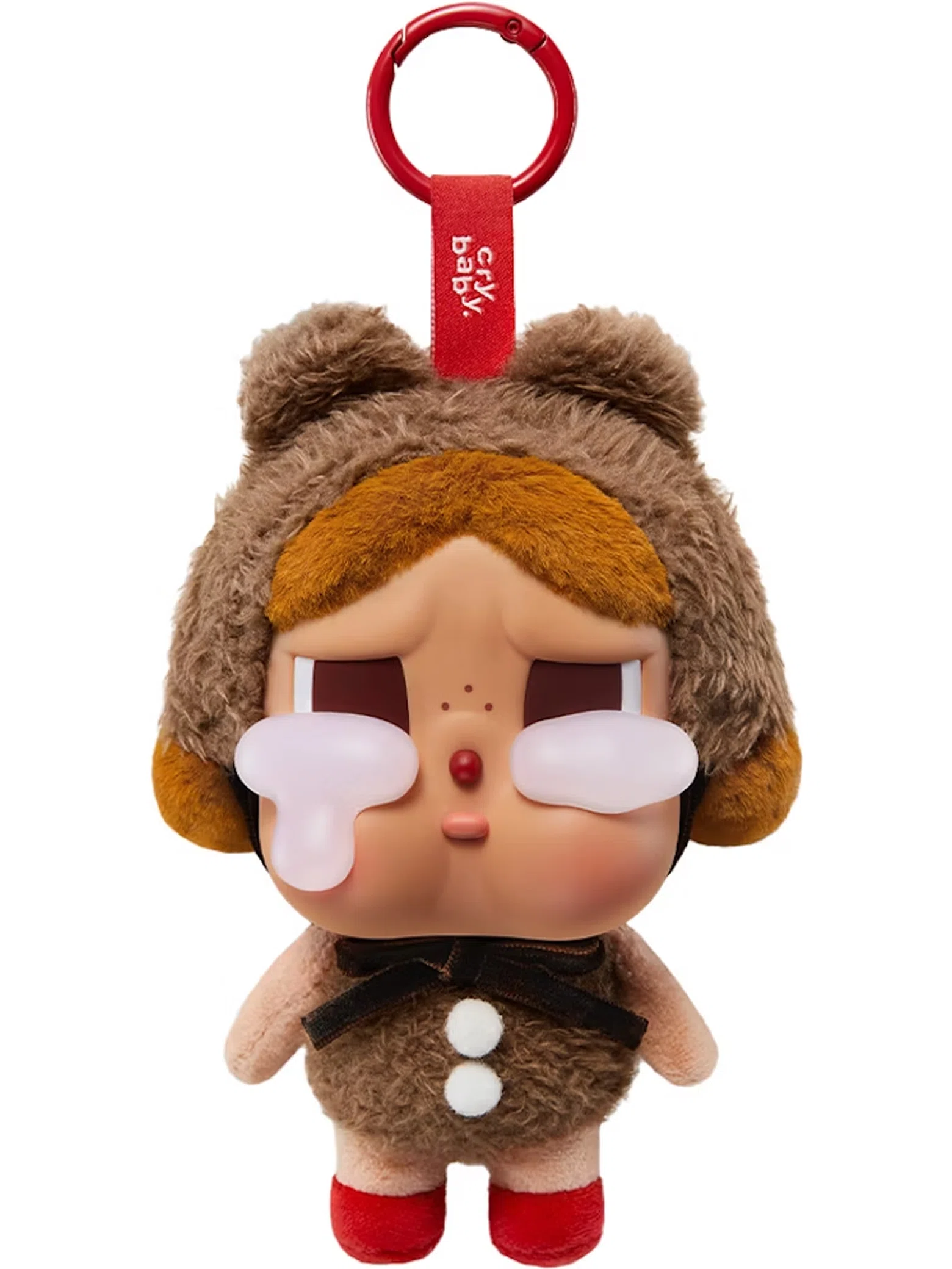 Брелоки Pop Mart CryBaby Crying Again Series Vinyl Face Plush "Love Make Us Cry" | Farsel