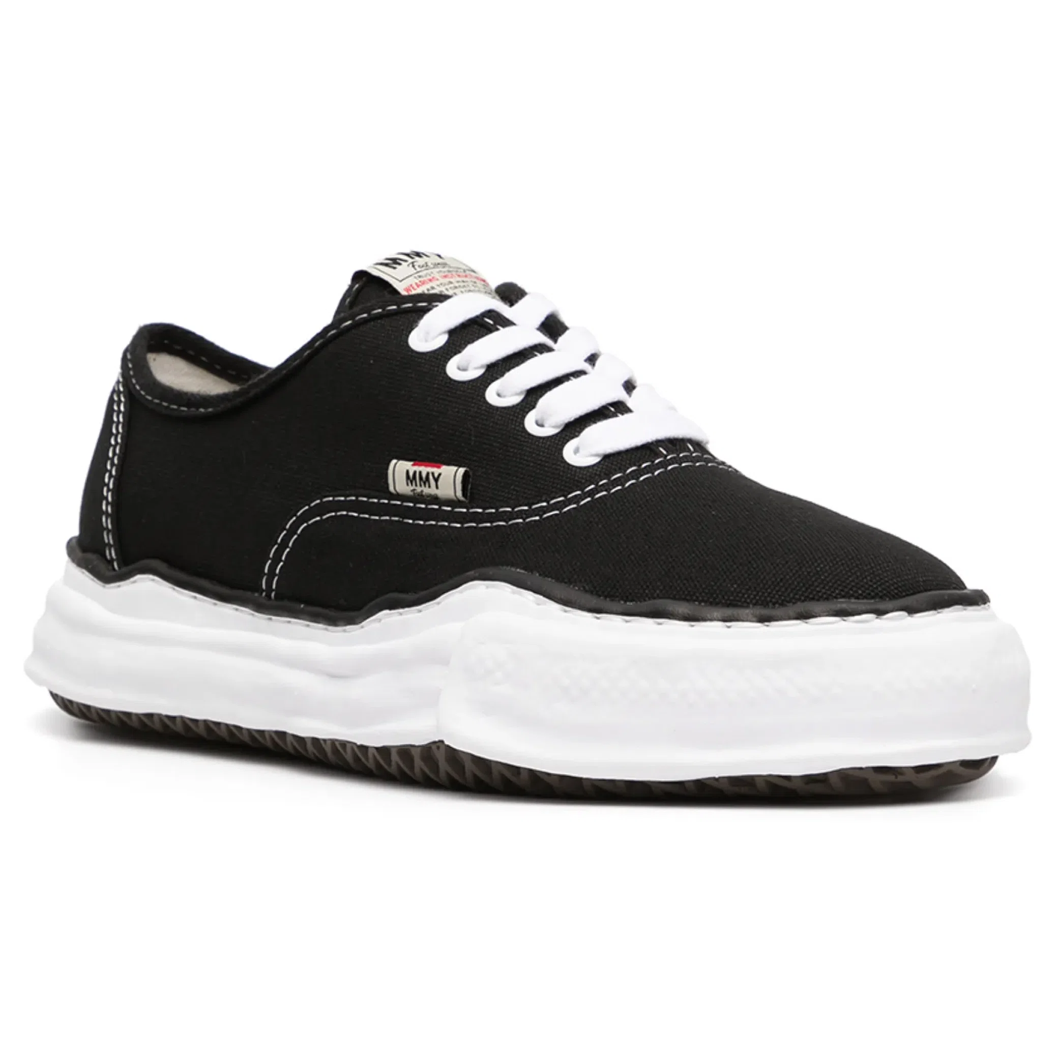 Кеды Maison MIHARA YASUHIRO Baker OG Sole Canvas Low "Black" | Farsel