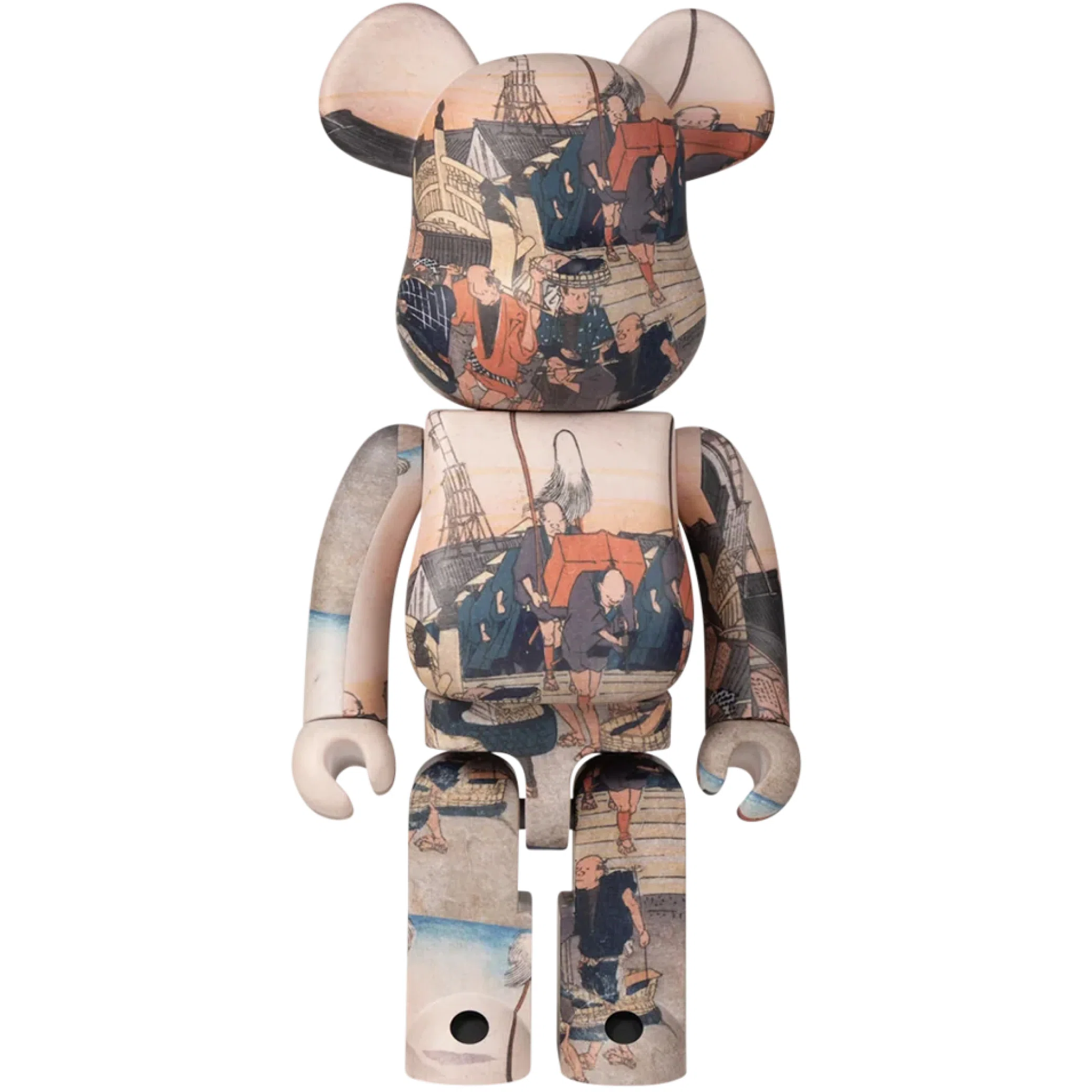  Medicom Toy Utagawa Hiroshige 53 Stations of Tokaido Bearbrick "1000%" | Farsel