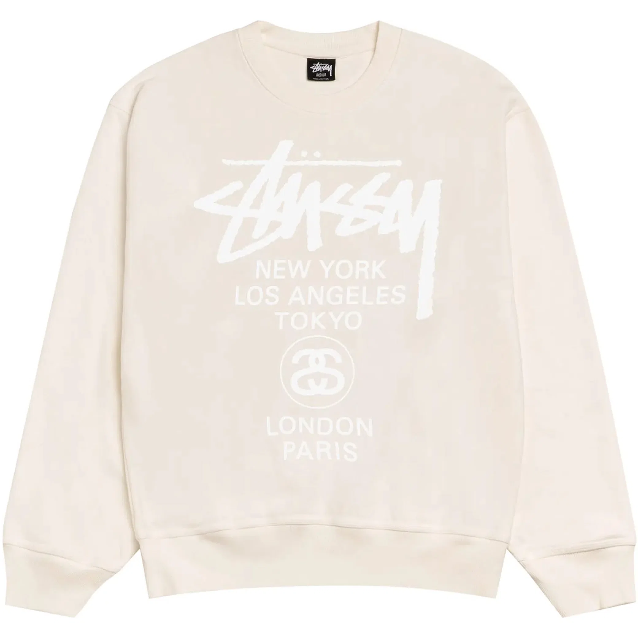 Свитшоты Stussy World Tour Crew "Natural" | Farsel