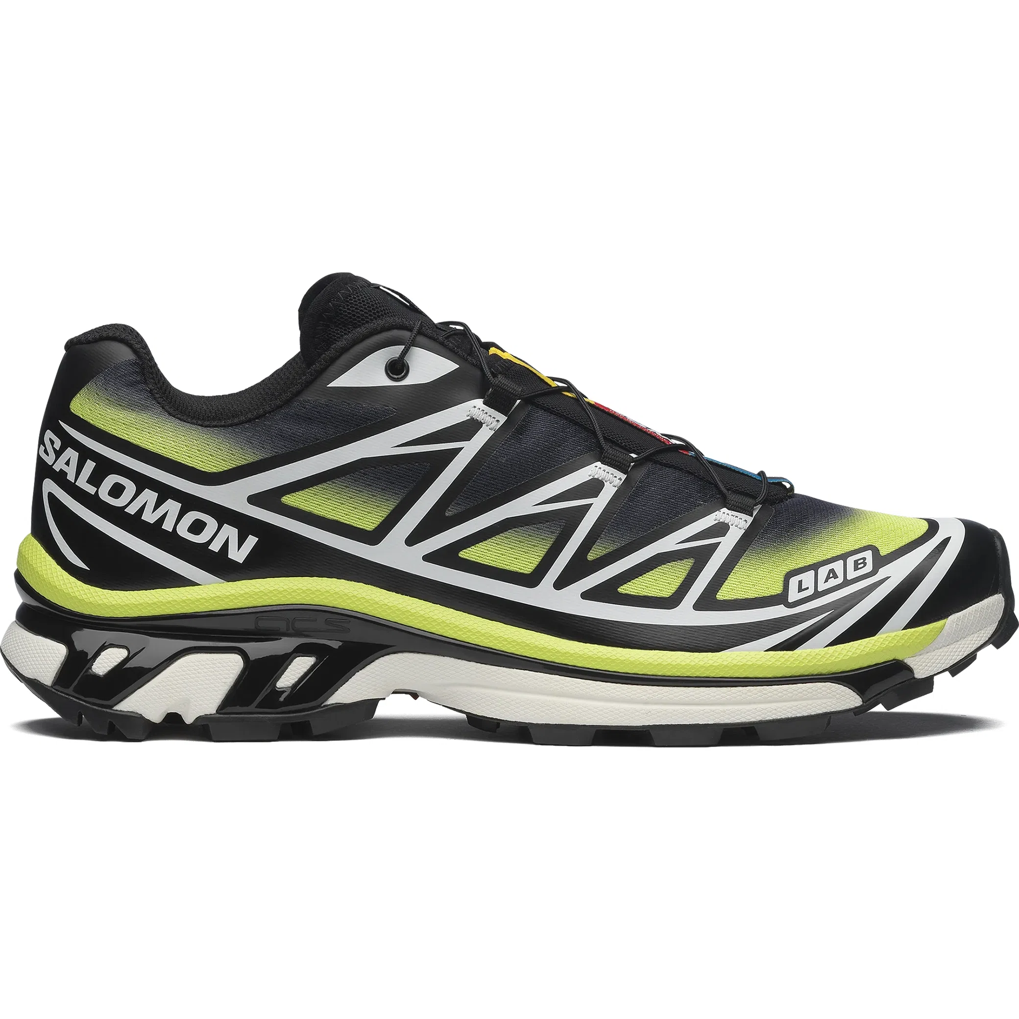 Кроссовки Salomon XT-6 Skyline "Black Maritime Blue Sharp Green" | Farsel