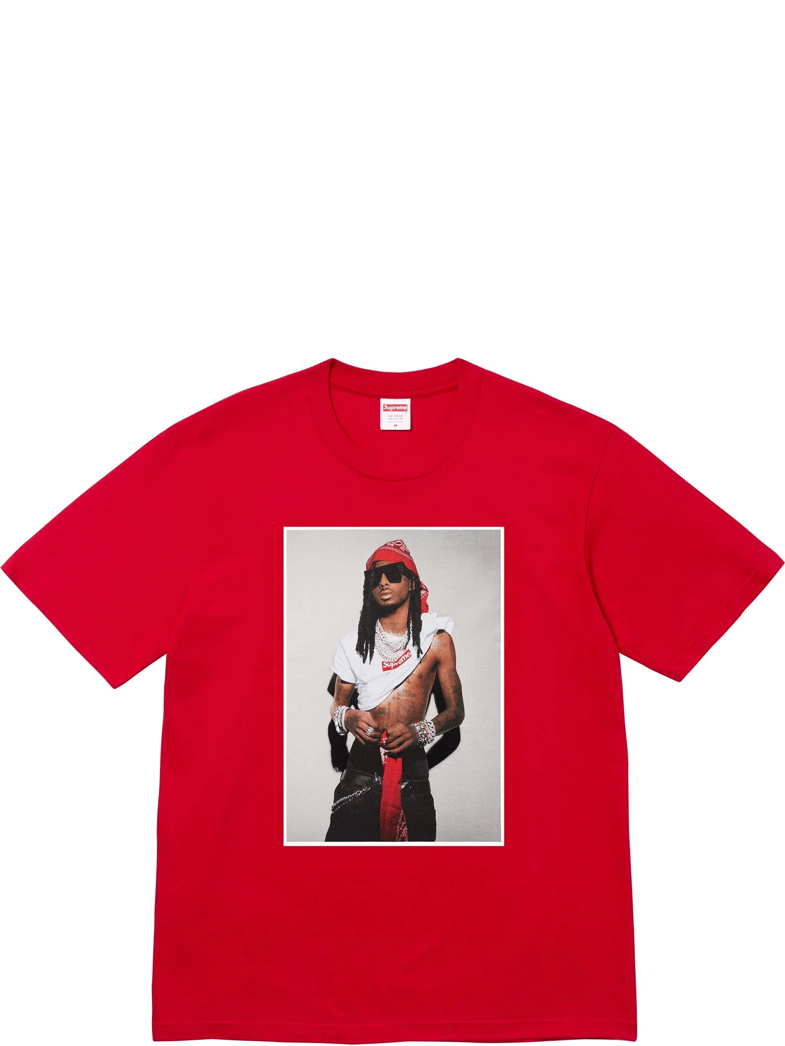 Футболки Supreme FW25 Playboi Carti Tee "Red" | Farsel