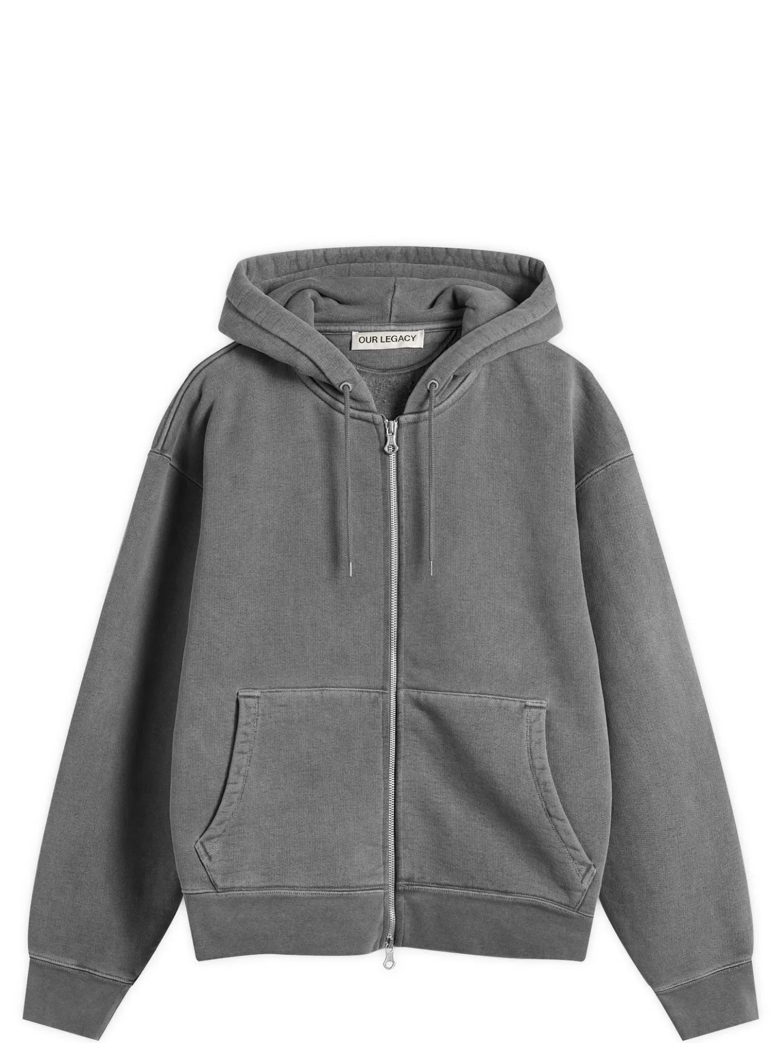 Худи Our Legacy Rascal Zip Up Hood "Grey" | Farsel