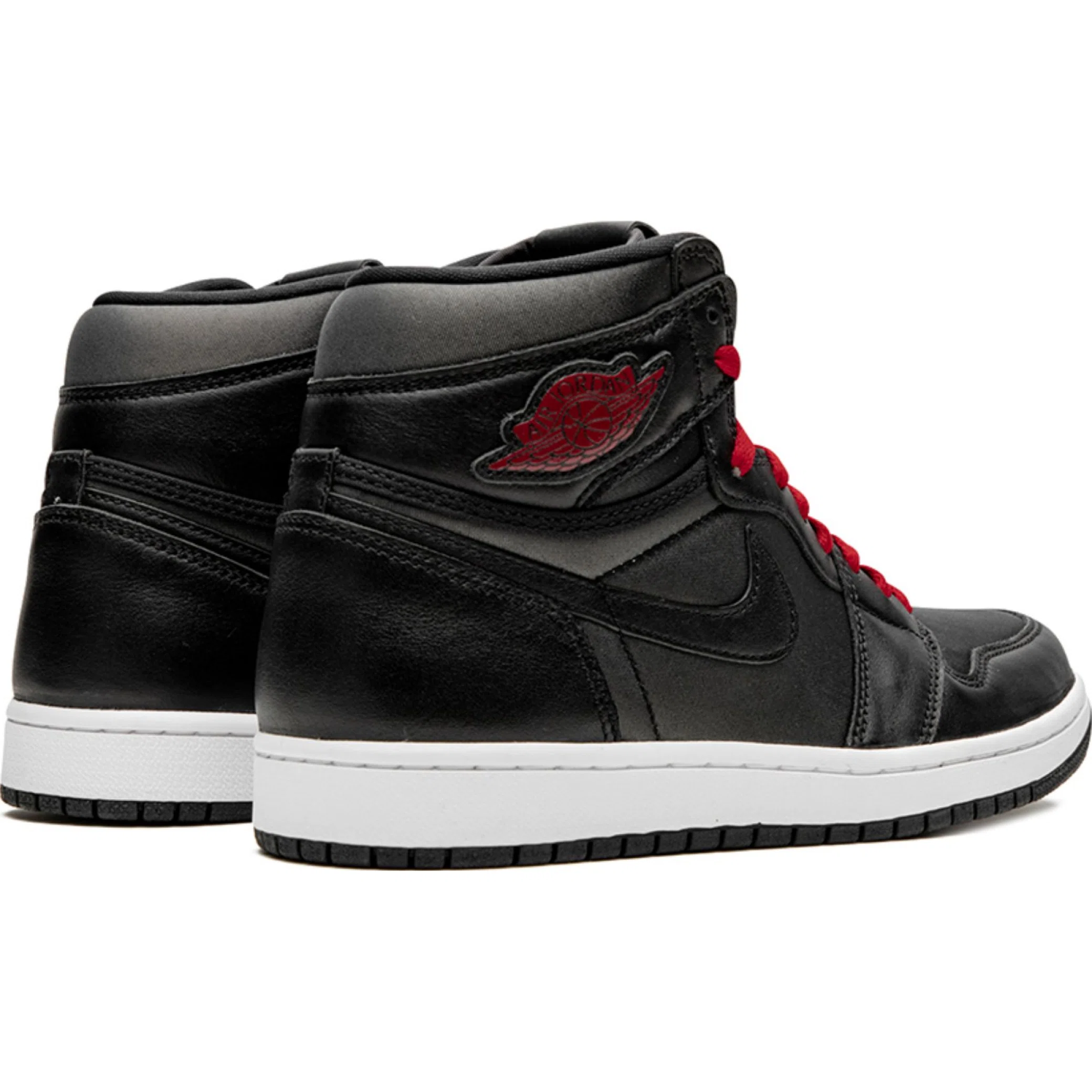  Nike Air Jordan 1 High Retro "Black Satin / Gym Red" | Farsel