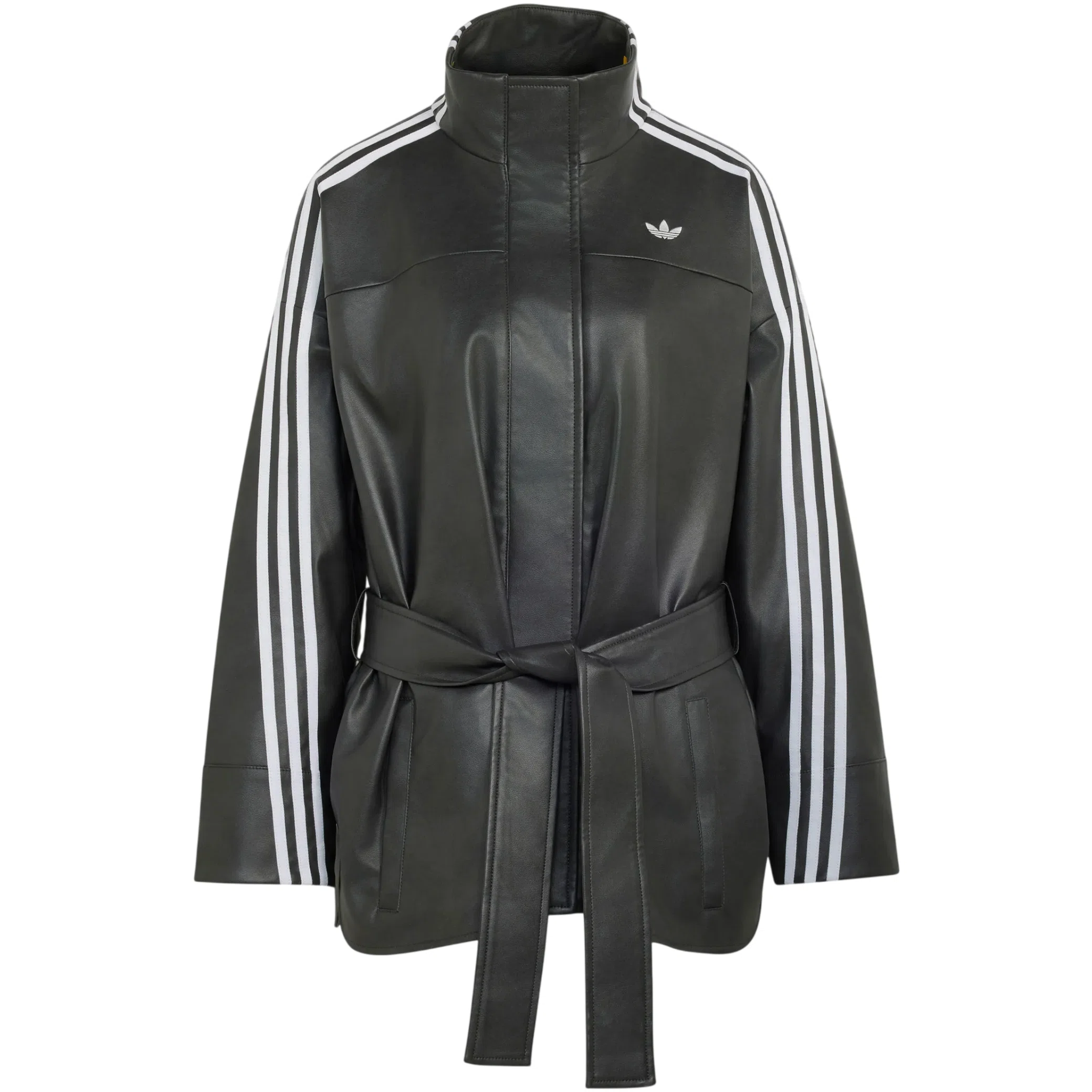 Куртки Adidas Adilenium Season 6 Pleather Jacket "Black" | Farsel