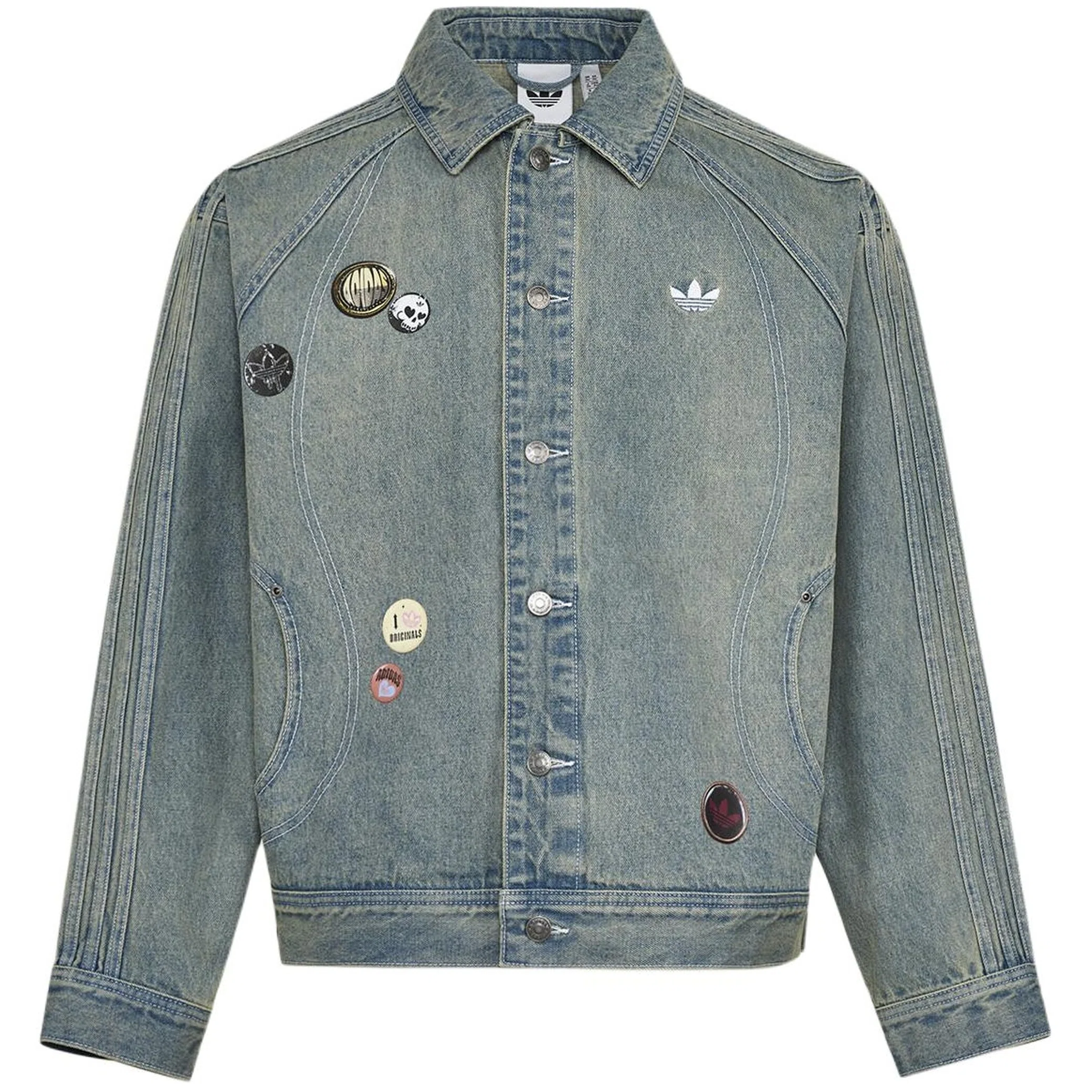 Куртки Adidas V-Day Denim Jacket "Blue" | Farsel