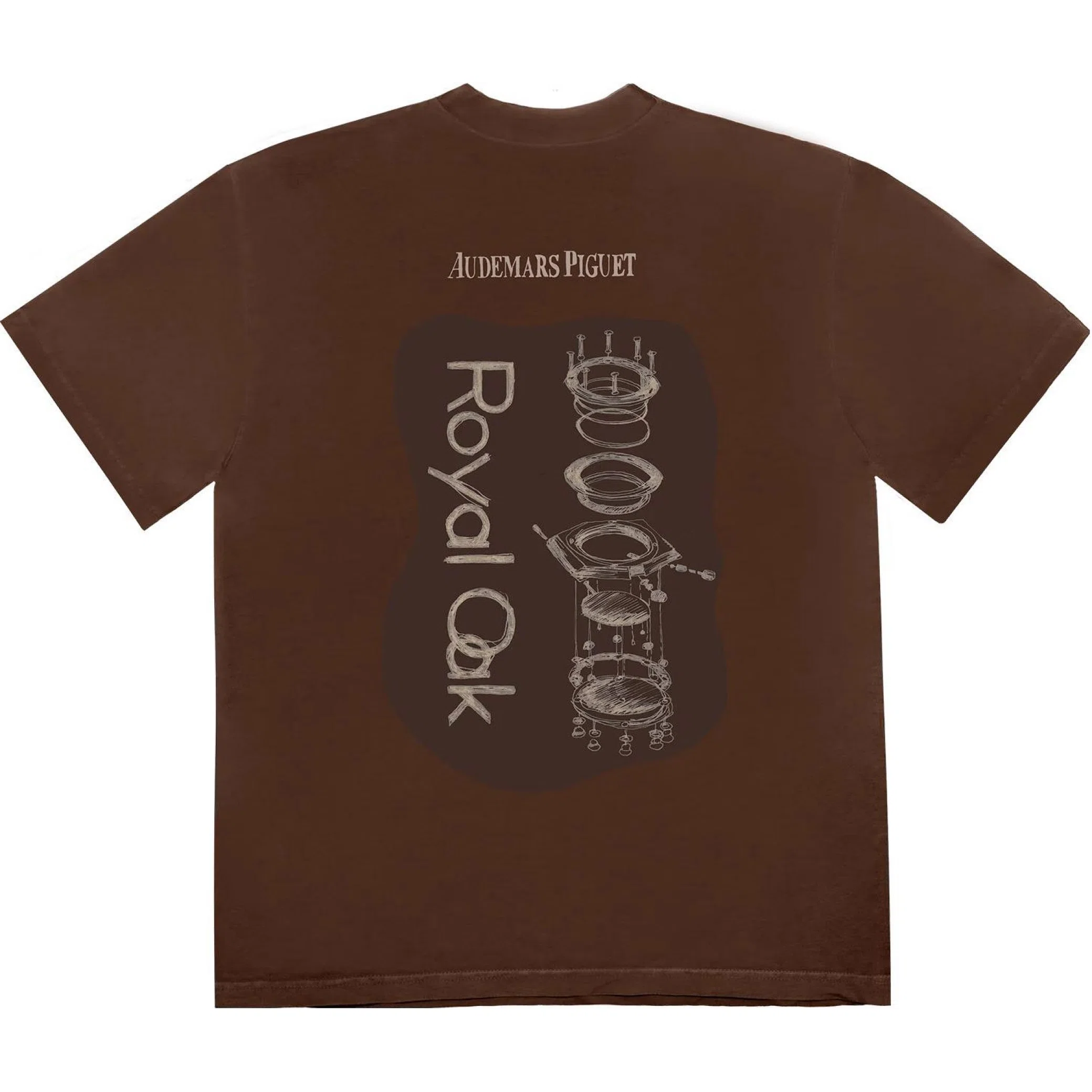Футболки Travis Scott FW23 Audemars Piguet Classic Tee "Brown" | Farsel