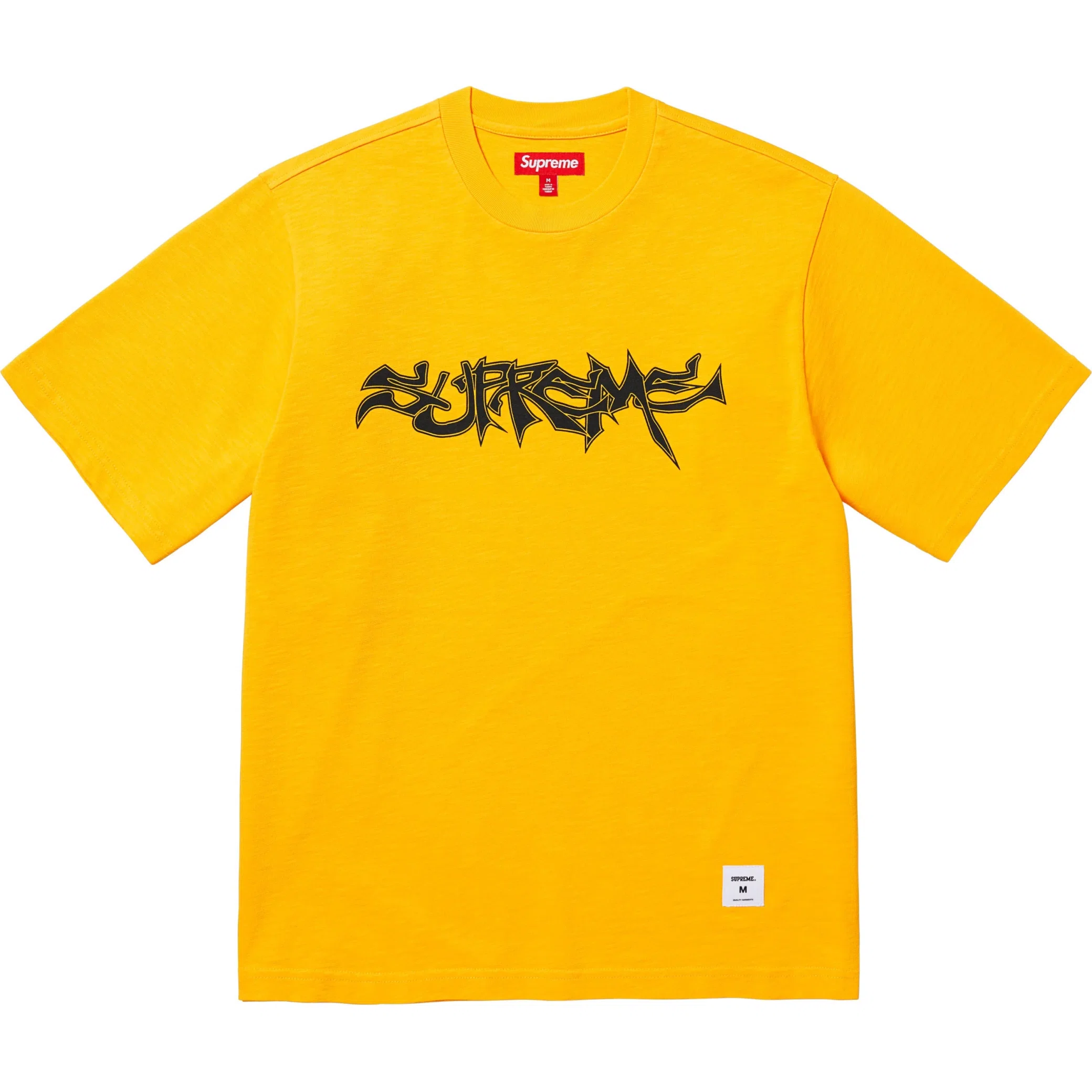 Футболки Supreme SS25 Mental S/S Top "Yellow" | Farsel