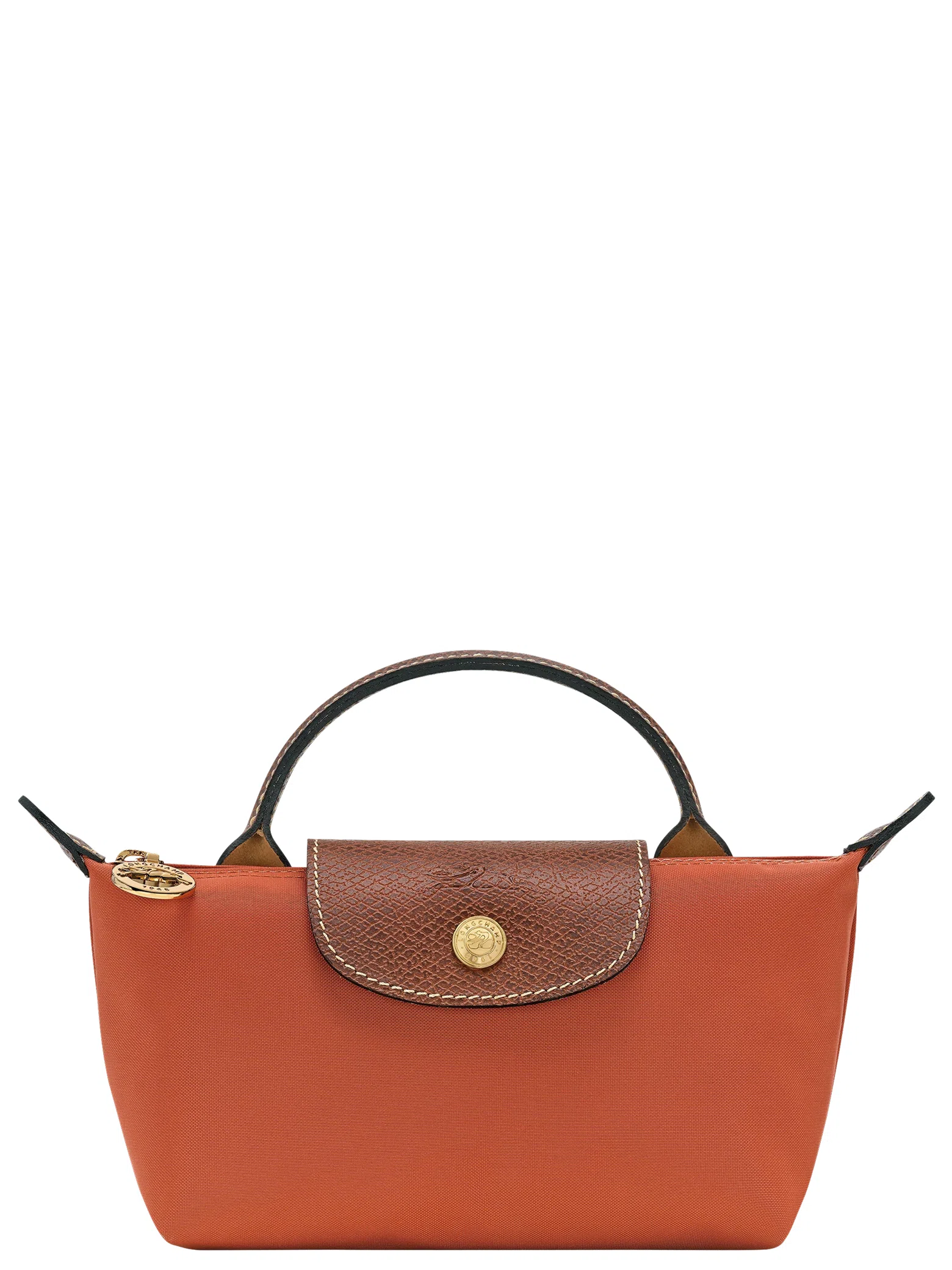 Сумки Longchamp Le Pliage Original Pouch With Handle "Brick" | Farsel