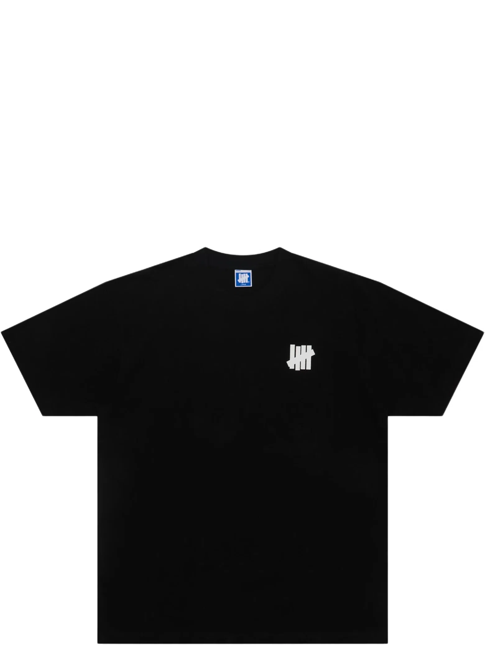 Футболки Undefeated SS26 T Shirts Crew Neck Straight Fit "Black" | Farsel