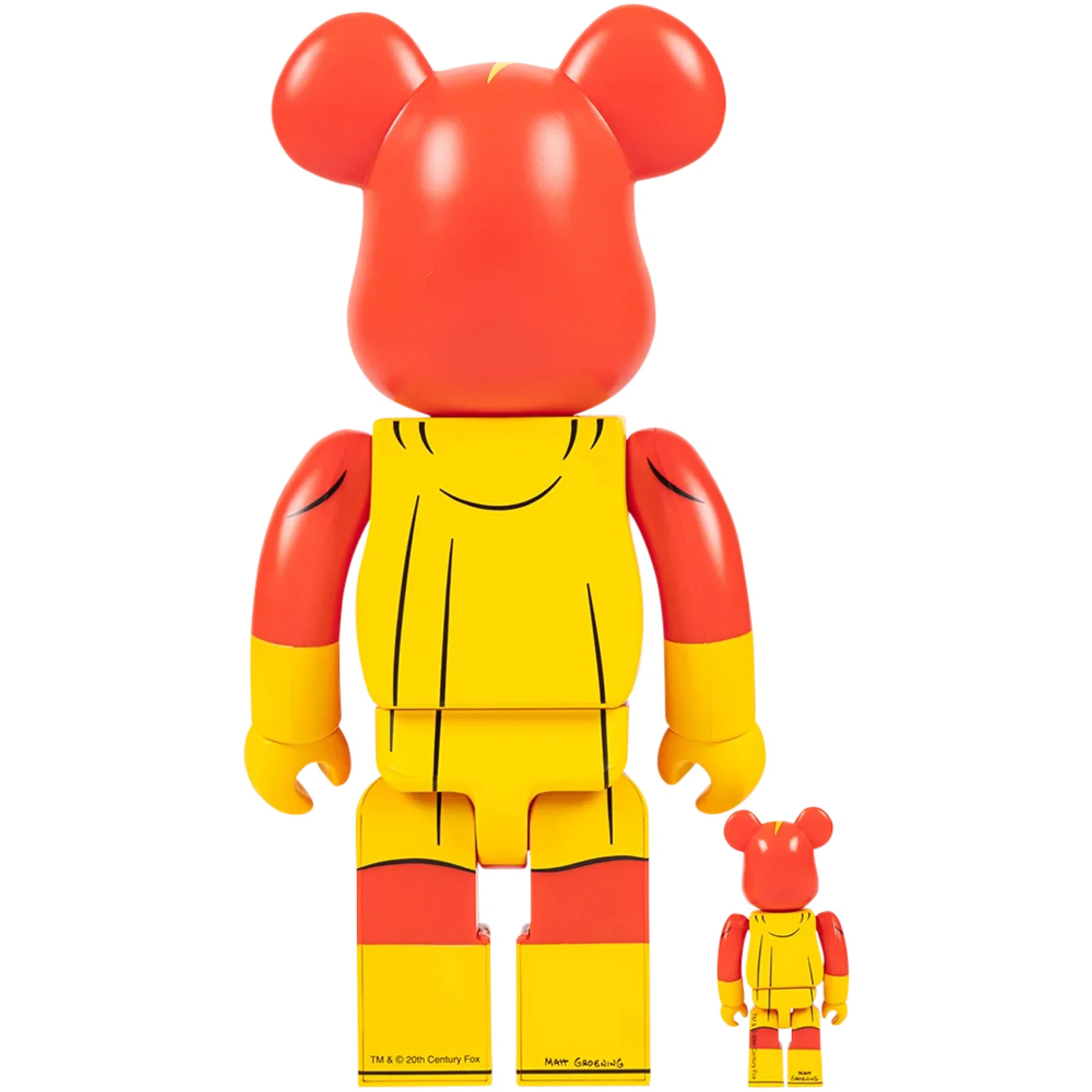 Игрушки Medicom Toy Bearbrick The Simpsons Radioactive Man "100% & 400% Set" | Farsel