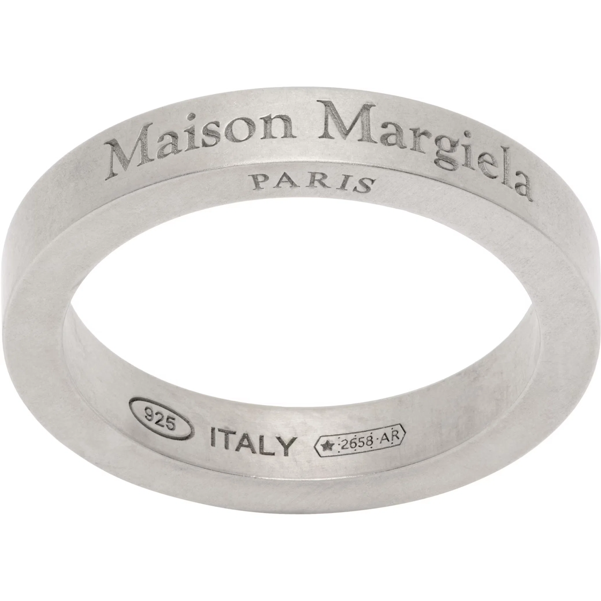 Кольца Maison Margiela Logo Ring "Silver" | Farsel