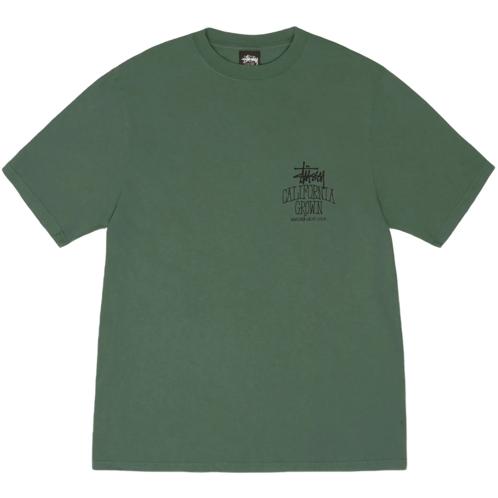 Футболки Stussy Cali Grown Tee Pigment Dyed "Pine" | Farsel