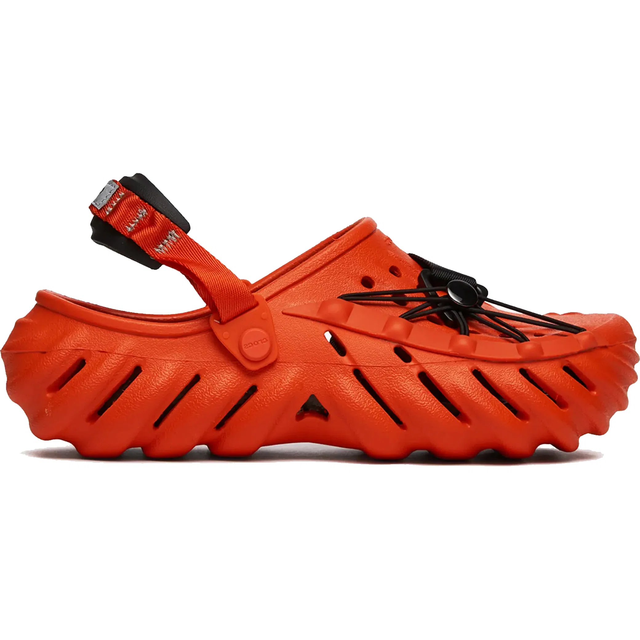 Сабо Crocs Echo Reflective Laces Clog "Neon orange" | Farsel
