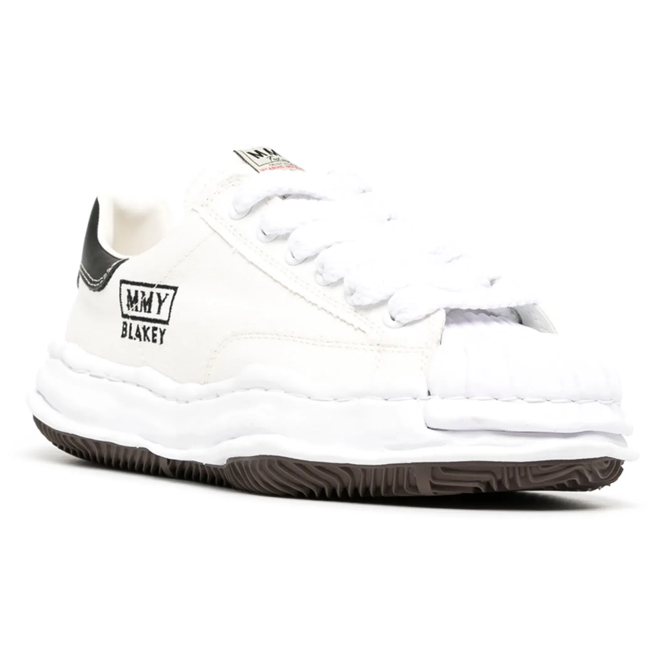 Кеды Maison MIHARA YASUHIRO Blakey OG Sole Canvas Low "White" | Farsel