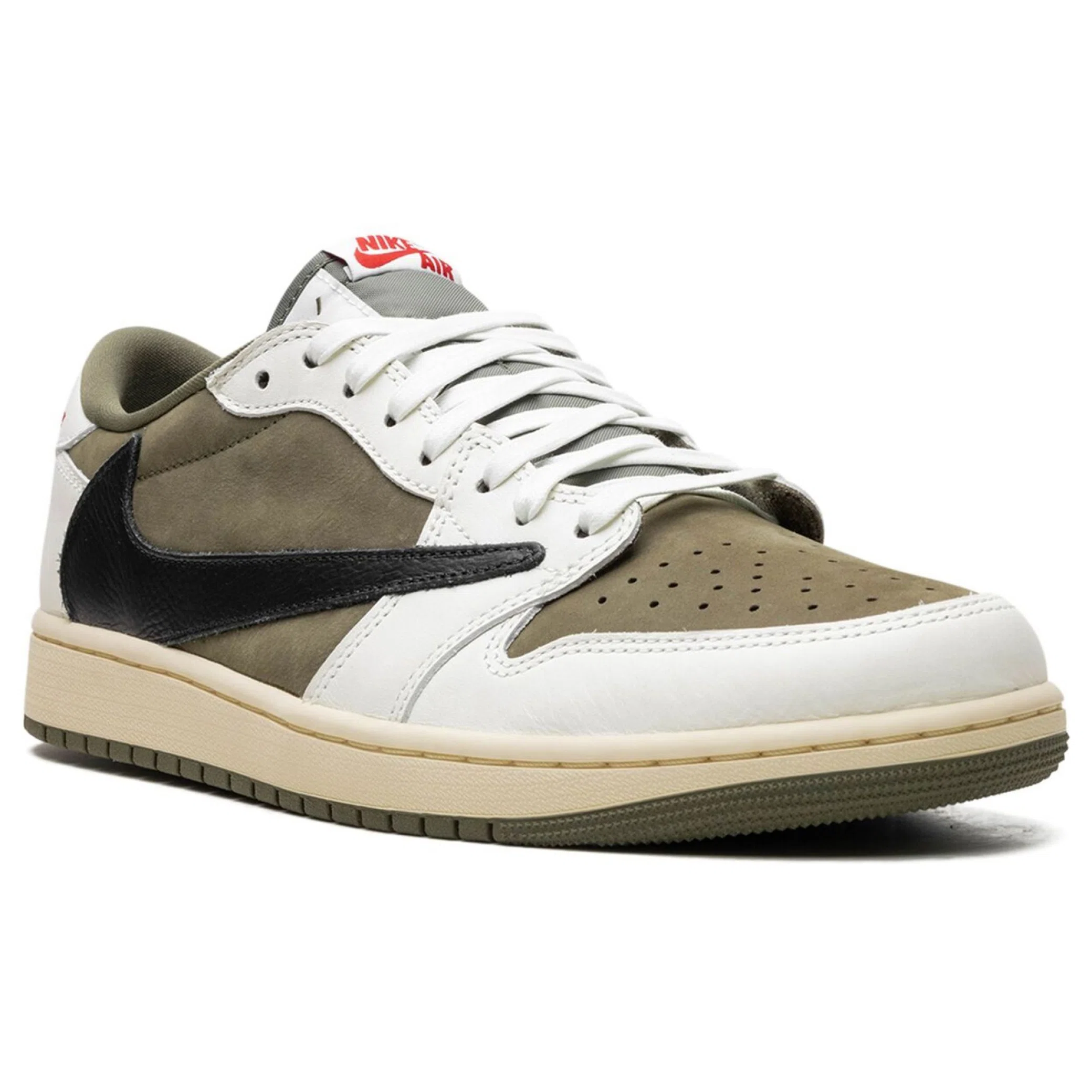 Кроссовки Nike Air Jordan 1 Retro Low OG SP "Travis Scott - Medium Olive" | Farsel