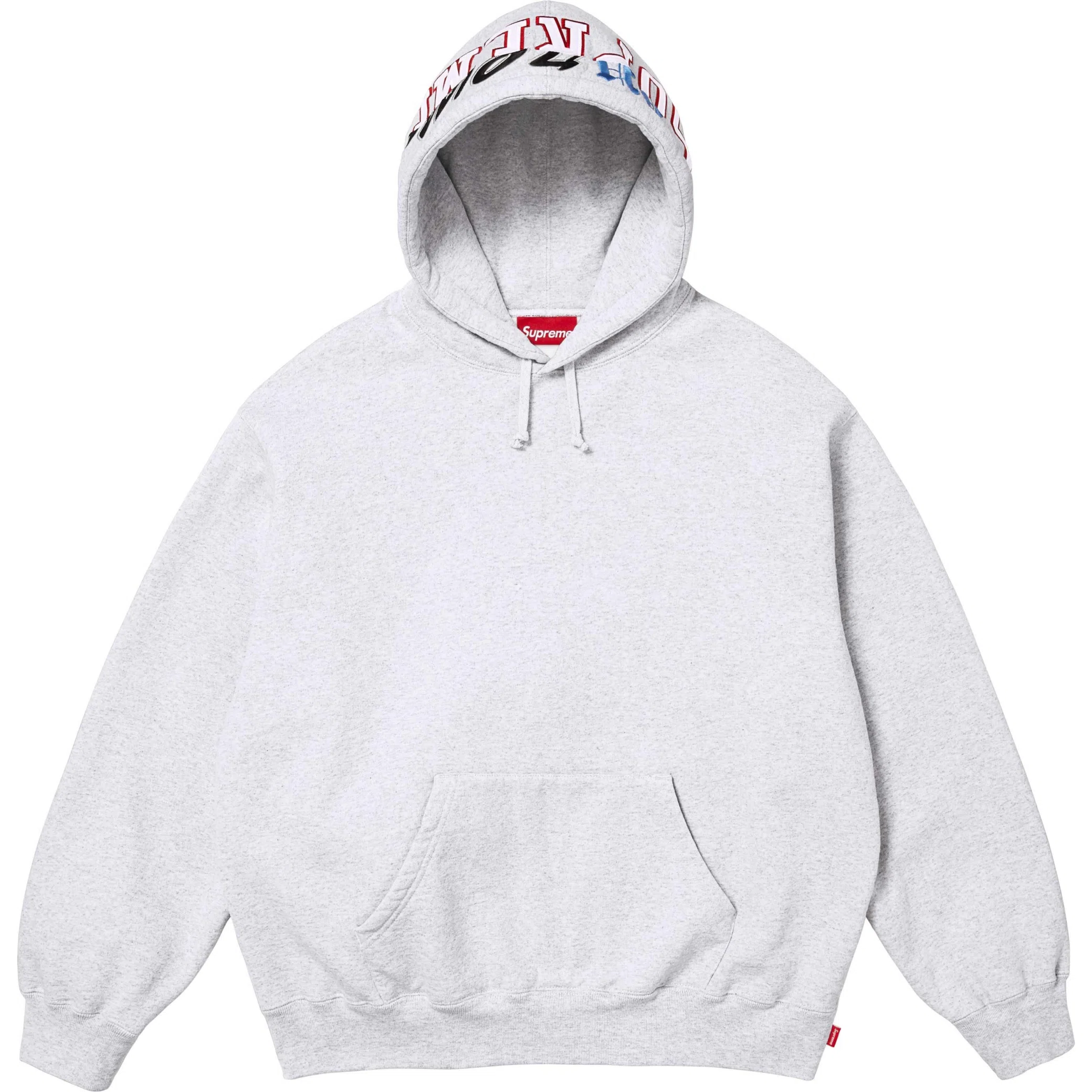 Худи Supreme FW25 Multi Logos Hooded Sweatshirt "Ash Grey" | Farsel
