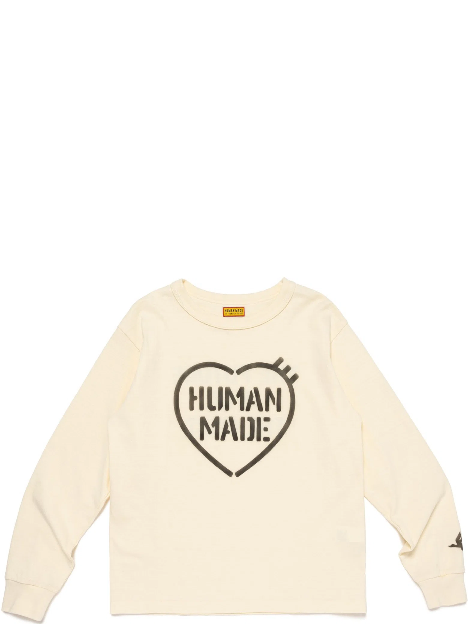 Лонгсливы Human Made Human Made Military L/S T-Shirt "Beige" | Farsel