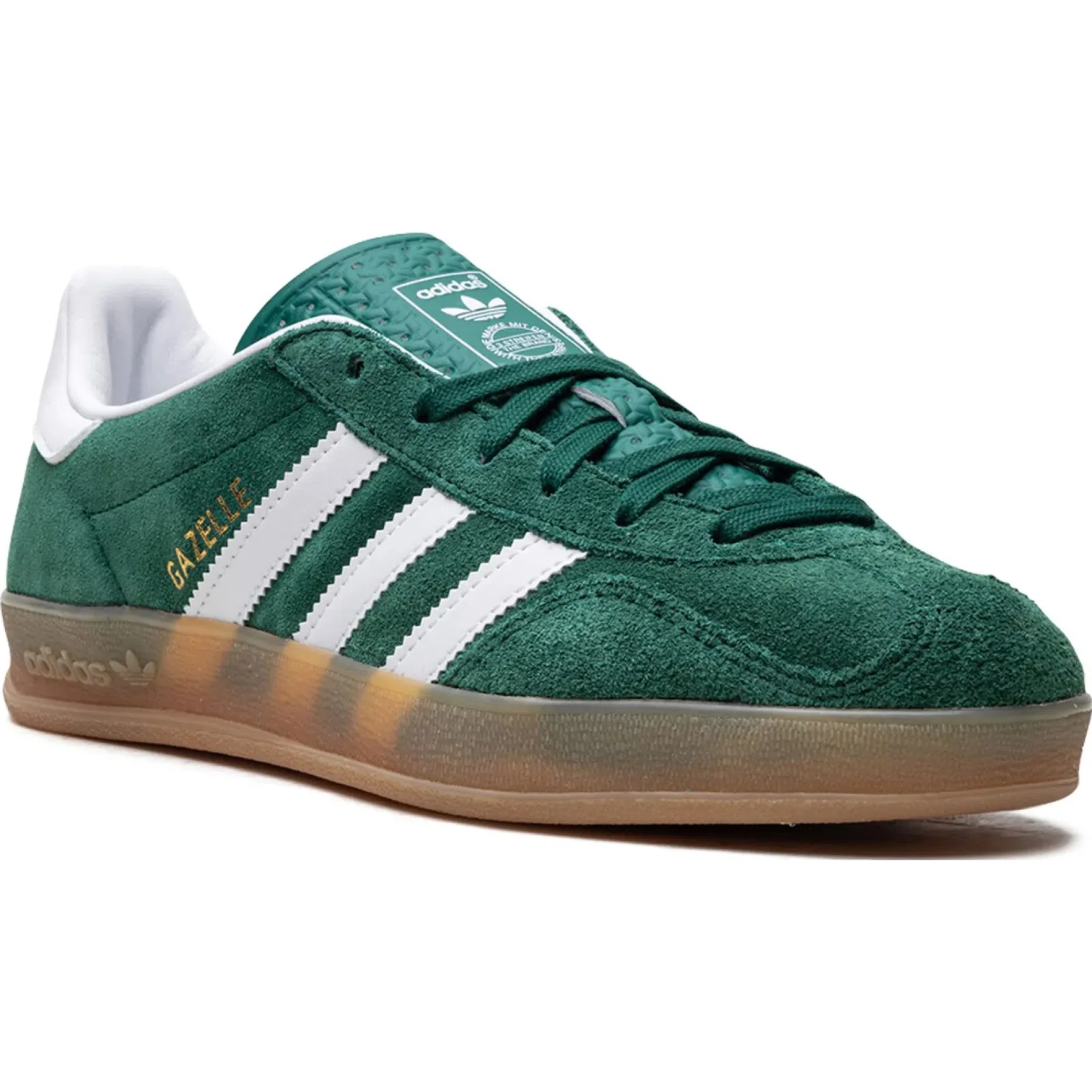  Adidas Gazelle Indoor "Collegiate Green Cloud White Gum" | Farsel